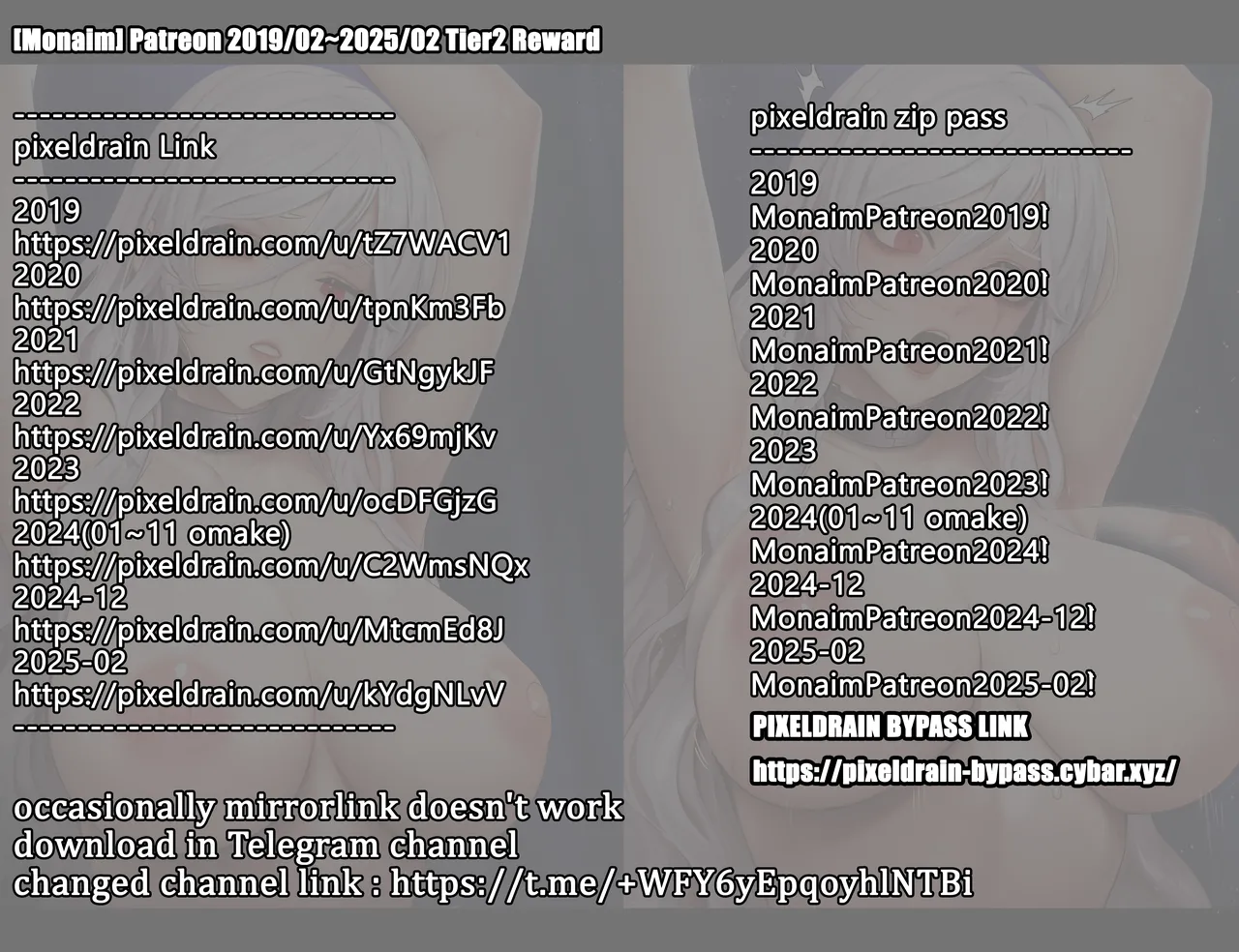 [Monaim] Patreon 2019/02~2025/02 Tier2 Reward image number 1