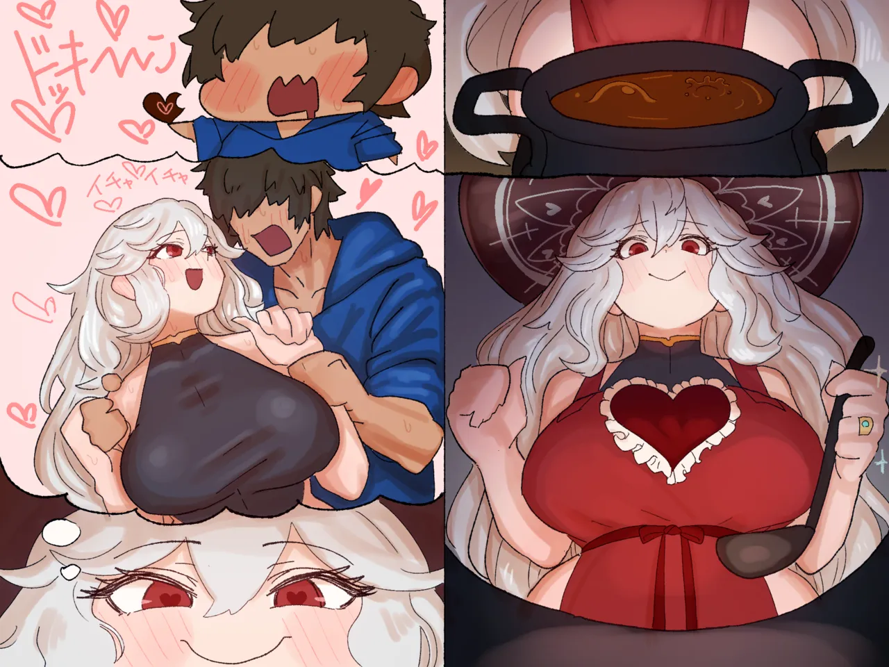 [Minomushi] グラン君に夢中になってもらうために媚薬を盛るマギサ❤ (Granblue Fantasy) 图片编号 7