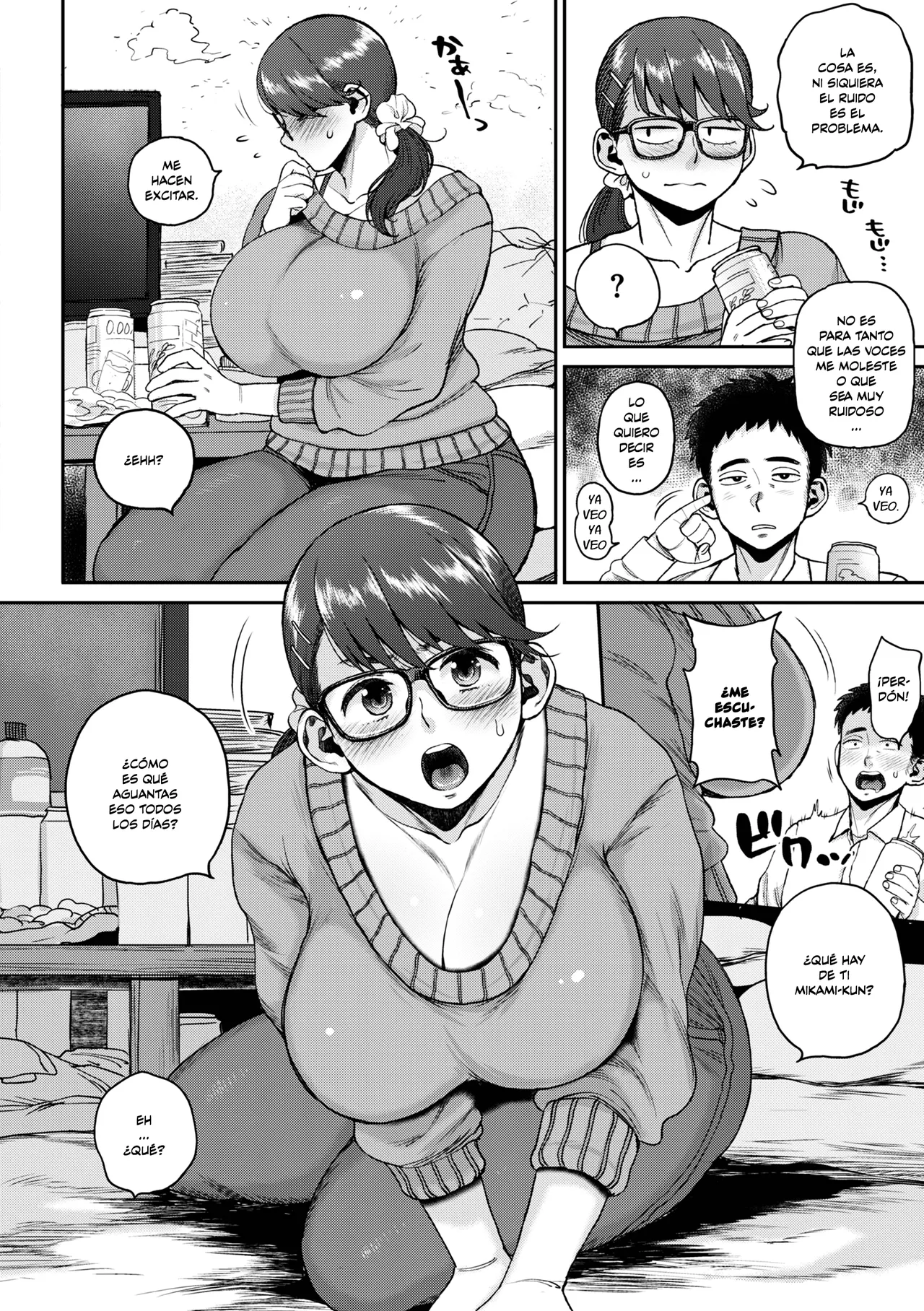 [Muronaga Chaashuu] Deaeta Hito (Hitozuma no Uso wa Sugu Bareru) Ch. 1-4 [Spanish] =EES= [Digital] 图片编号 80