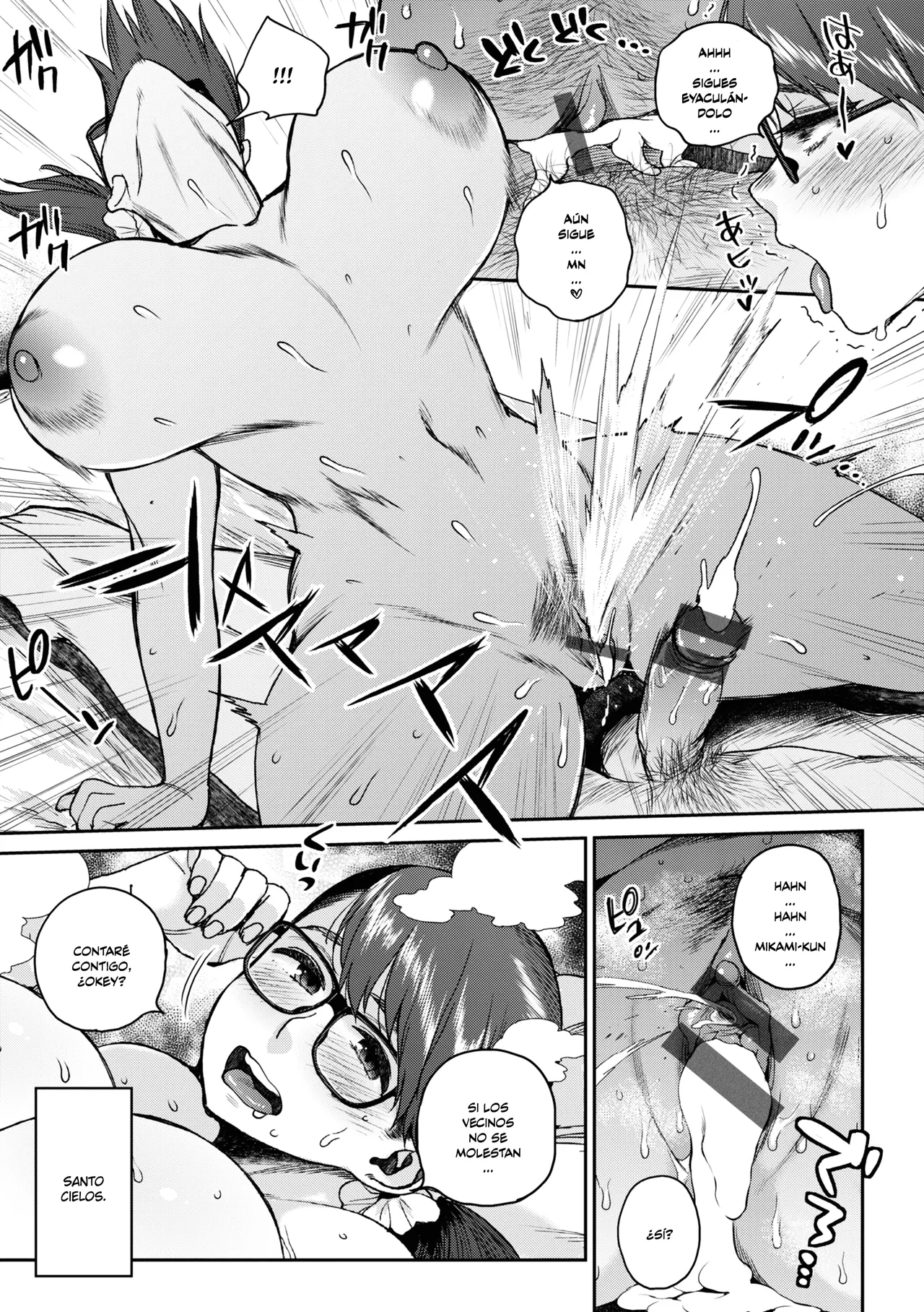 [Muronaga Chaashuu] Deaeta Hito (Hitozuma no Uso wa Sugu Bareru) Ch. 1-4 [Spanish] =EES= [Digital] 图片编号 95