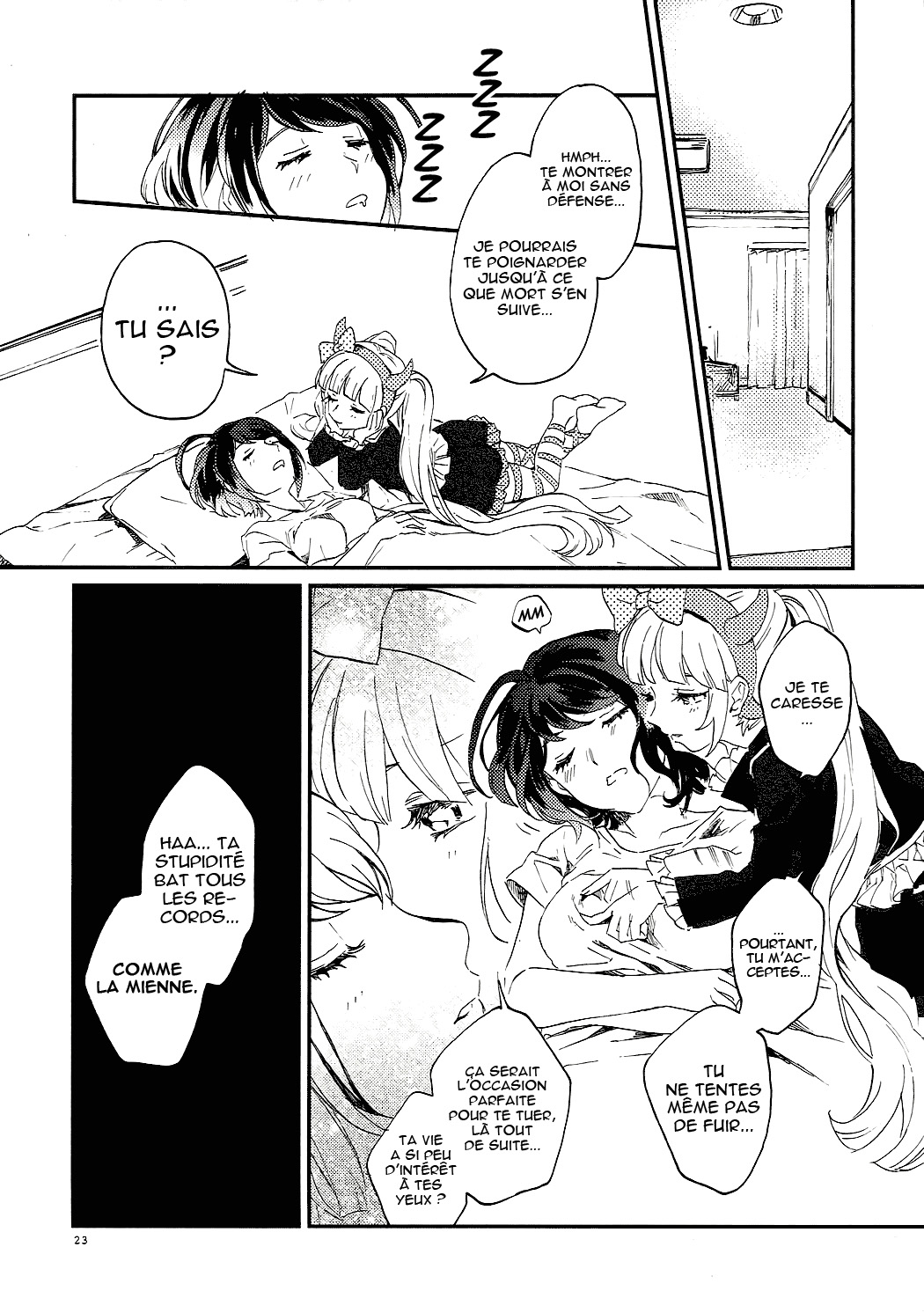 (CCOsaka109) [Hosikuz Dolce (Kayako)] Yasashiku Aishite (Danganronpa) [French] 画像番号 22