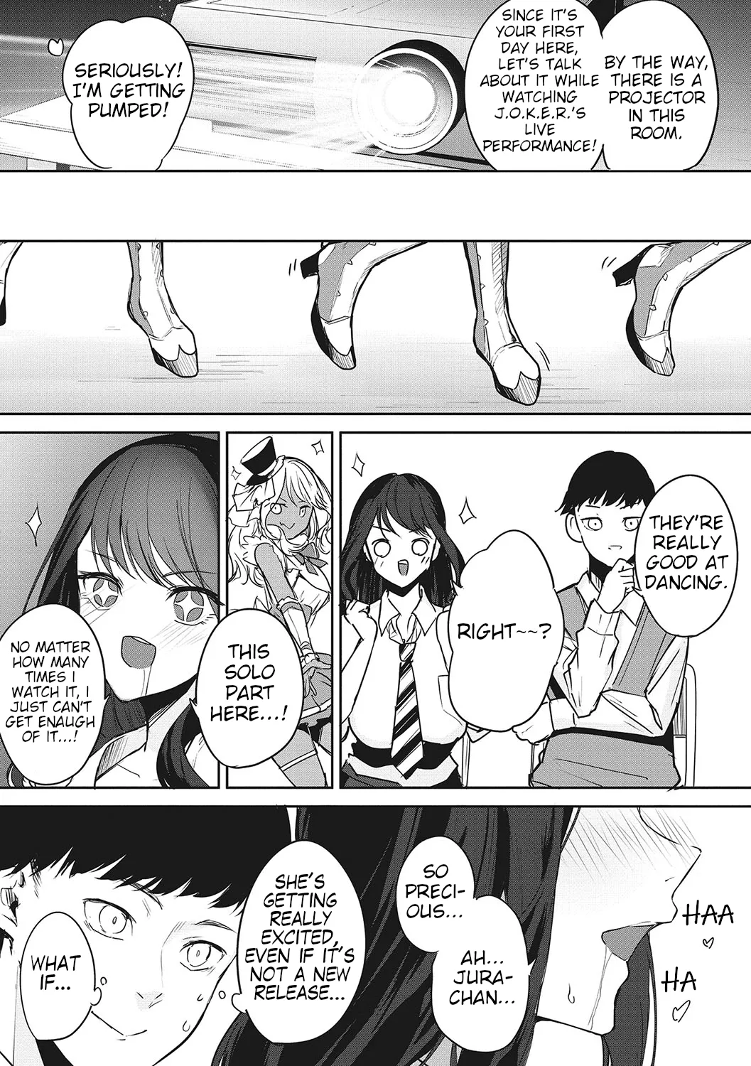 [Kurokawa Otogi] Oshi no Koto o Omou dake de | Just Thinking About My Idol (COMIC HOTMILK 2023-12) [English] [Digital] numero di immagine  3