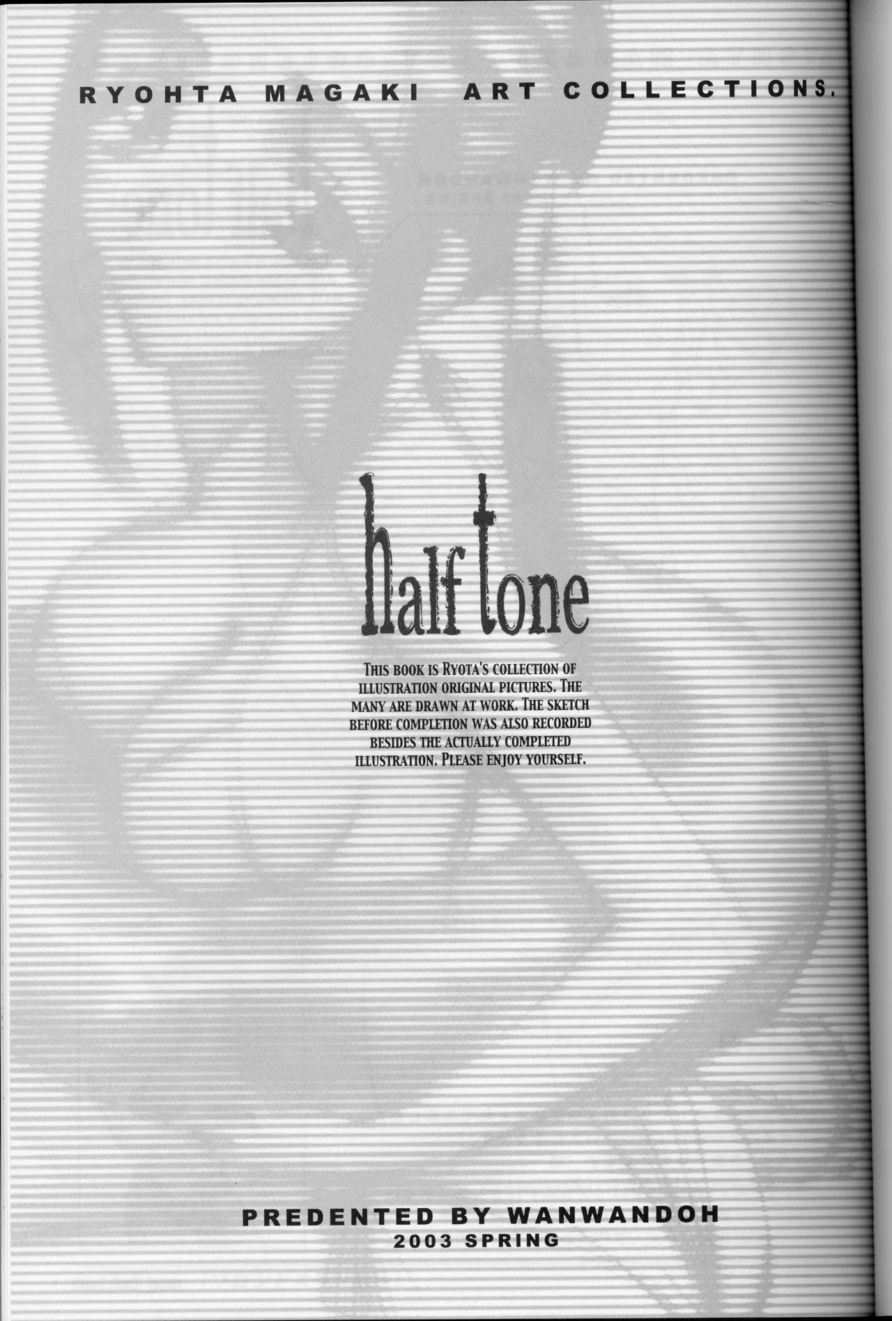 (CR33) [Wanwandoh (Magaki Ryouta)] Ryohta Magaki Art collections. half tone 이미지 번호 3