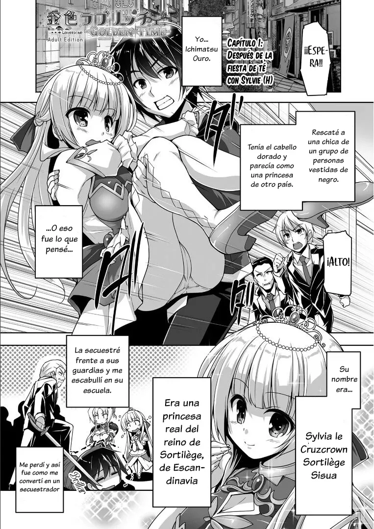 [Nishizaki Eimu, SAGA PLANETS] Kin'iro Loveriche -Golden Time- Adult Edition Cap. 1-2 [Spanish] [Kunato] [Digital] 画像番号 4