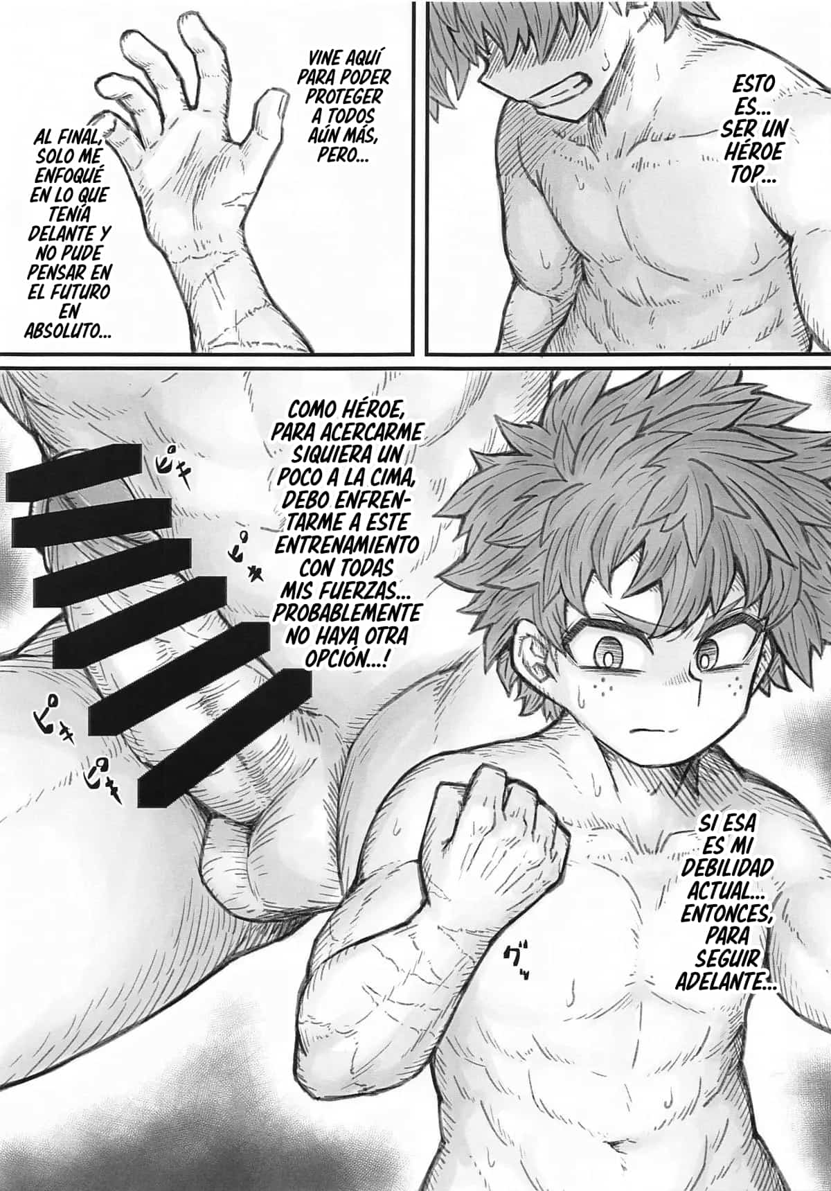 (C104) [Barashio no Kai (saltydanshark)] MIRKO'S ESTRUS MUSCLE TRANING | ENTRENAMIENTO MUSCULAR DE UNA MIRKO EN CELO (Boku no Hero Academia) [Español] [Traducciones Jaguarlo] 图片编号 16