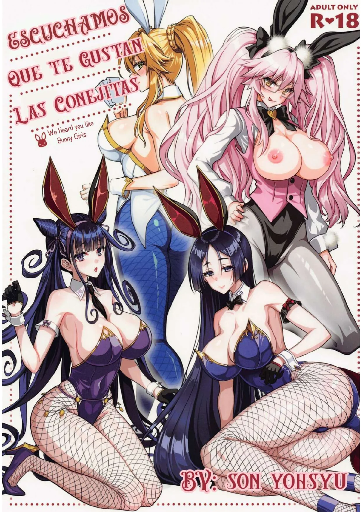 (C100) [Yohsyuan (Son Yohsyu)] Bunny ga Osuki to Kikimashite - Escuchamos que te Gustan las Conejitas. (Fate／Grand Order) [Spanish] [Un Máster de la Costa] [Digital] 画像番号 1