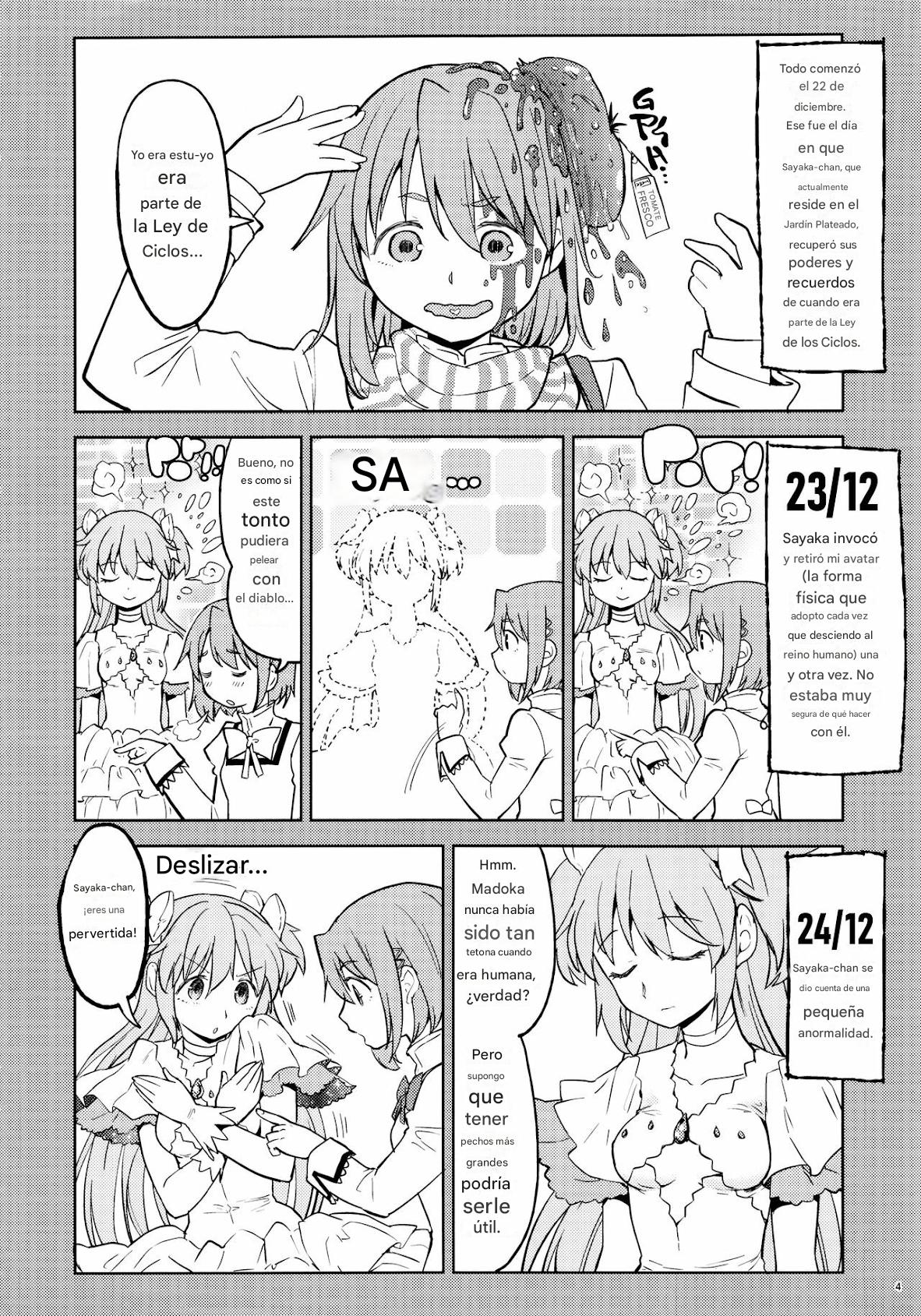 (C90) [Nedaore (Ayane)] Rinshousuru Futari no Madobe (Puella Magi Madoka ☆Magica)(Spanish)(traduccion;CristoferDeLosAndes) numero di immagine  5