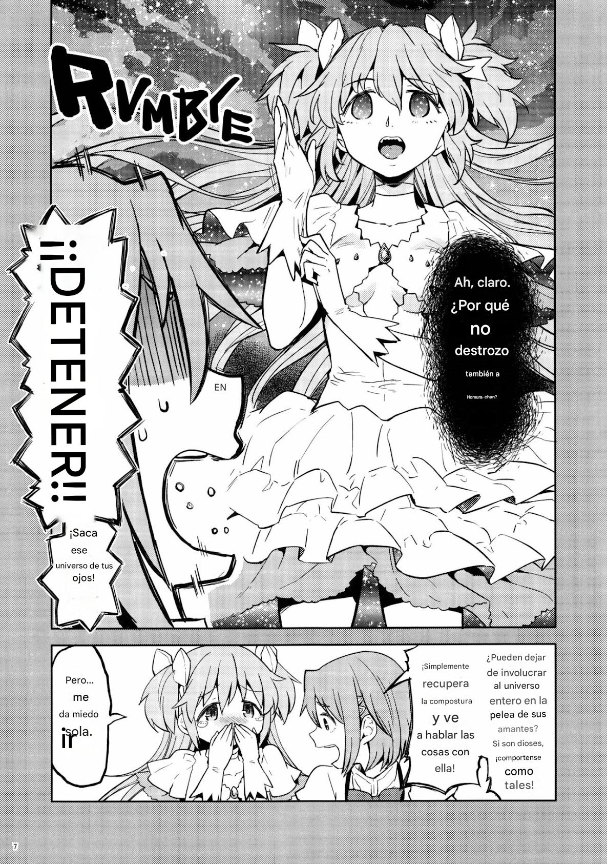 (C90) [Nedaore (Ayane)] Rinshousuru Futari no Madobe (Puella Magi Madoka ☆Magica)(Spanish)(traduccion;CristoferDeLosAndes) numero di immagine  8