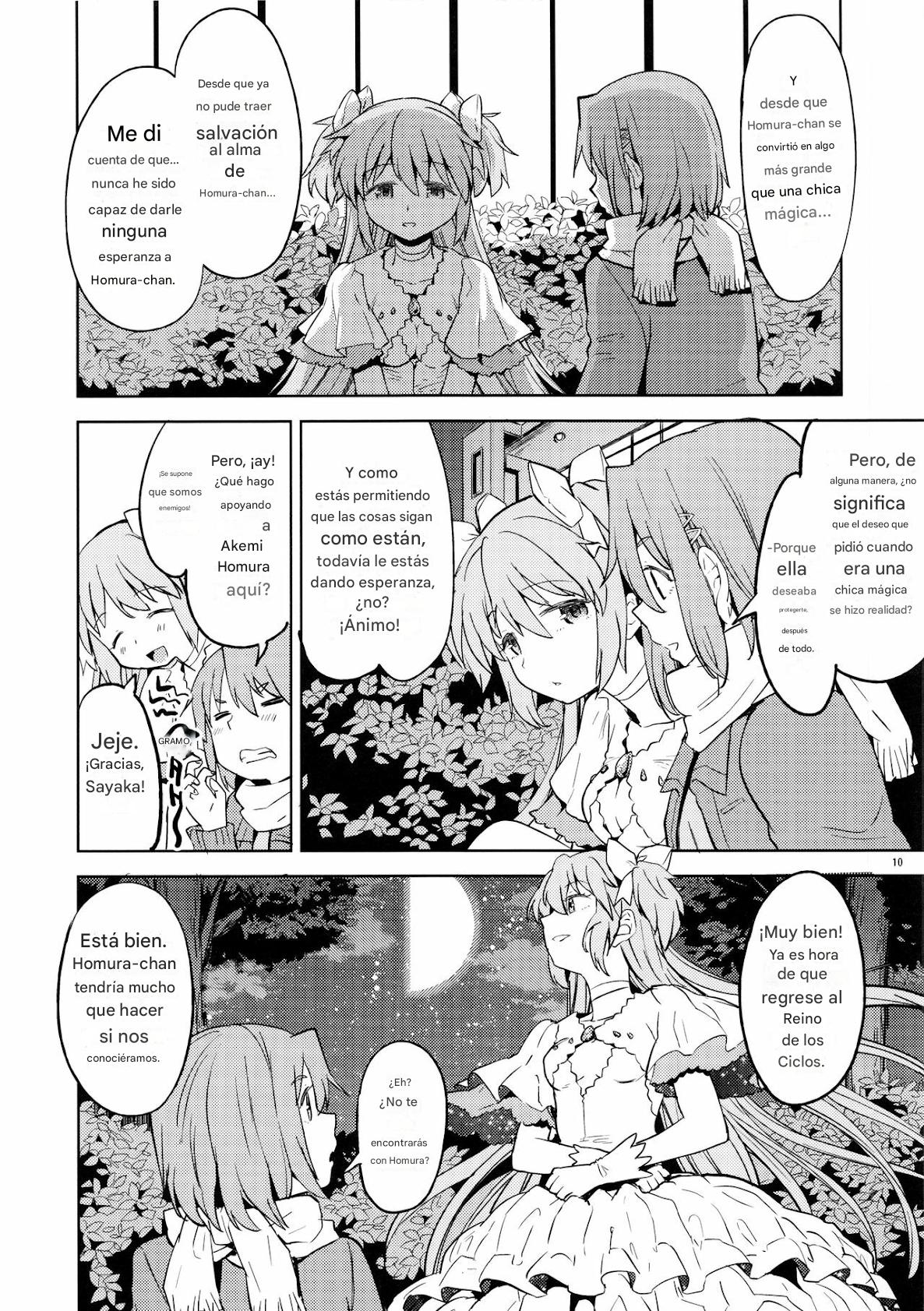 (C90) [Nedaore (Ayane)] Rinshousuru Futari no Madobe (Puella Magi Madoka ☆Magica)(Spanish)(traduccion;CristoferDeLosAndes) numero di immagine  11