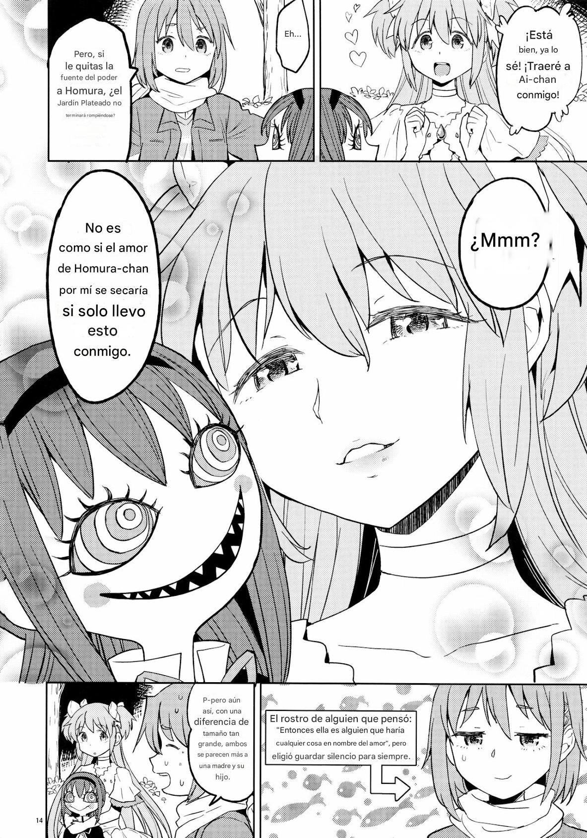 (C90) [Nedaore (Ayane)] Rinshousuru Futari no Madobe (Puella Magi Madoka ☆Magica)(Spanish)(traduccion;CristoferDeLosAndes) numero di immagine  15