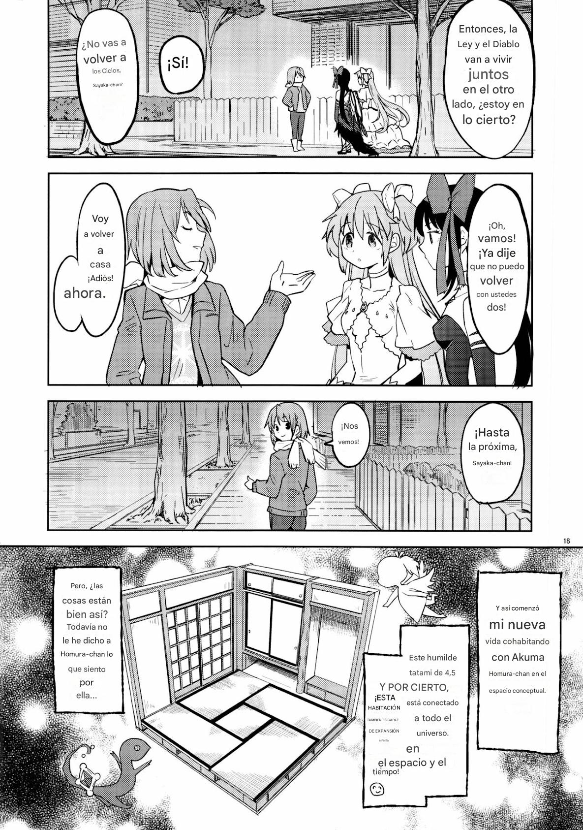 (C90) [Nedaore (Ayane)] Rinshousuru Futari no Madobe (Puella Magi Madoka ☆Magica)(Spanish)(traduccion;CristoferDeLosAndes) numero di immagine  19