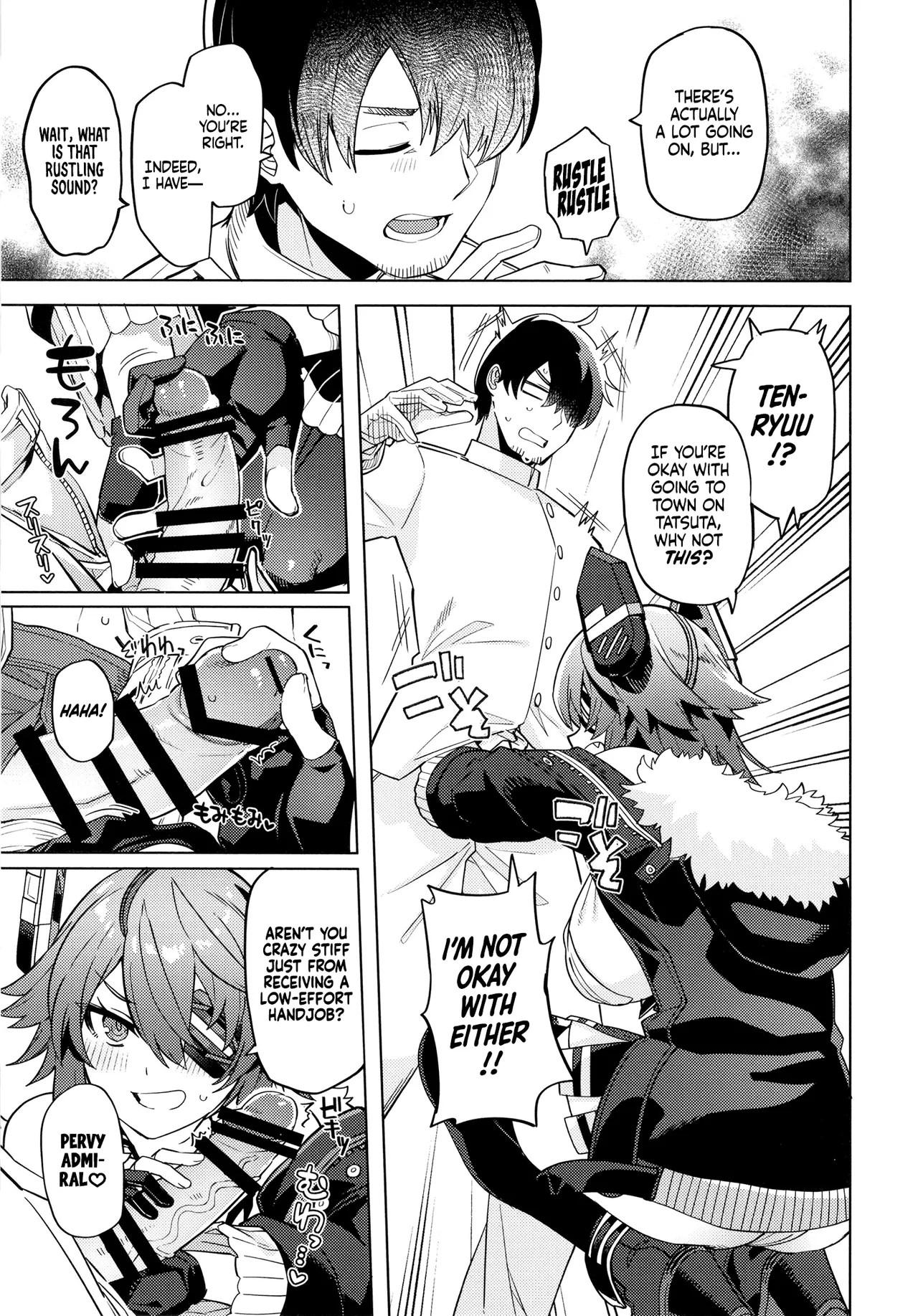 (C102) [Nami-Nami Restaurant (Tsukinami Kousuke)] Ore ja Dame na Riyuu ga Nai daro (Kantai Collection -KanColle-) [English] [Ne-Kai Agenda] изображение № 7