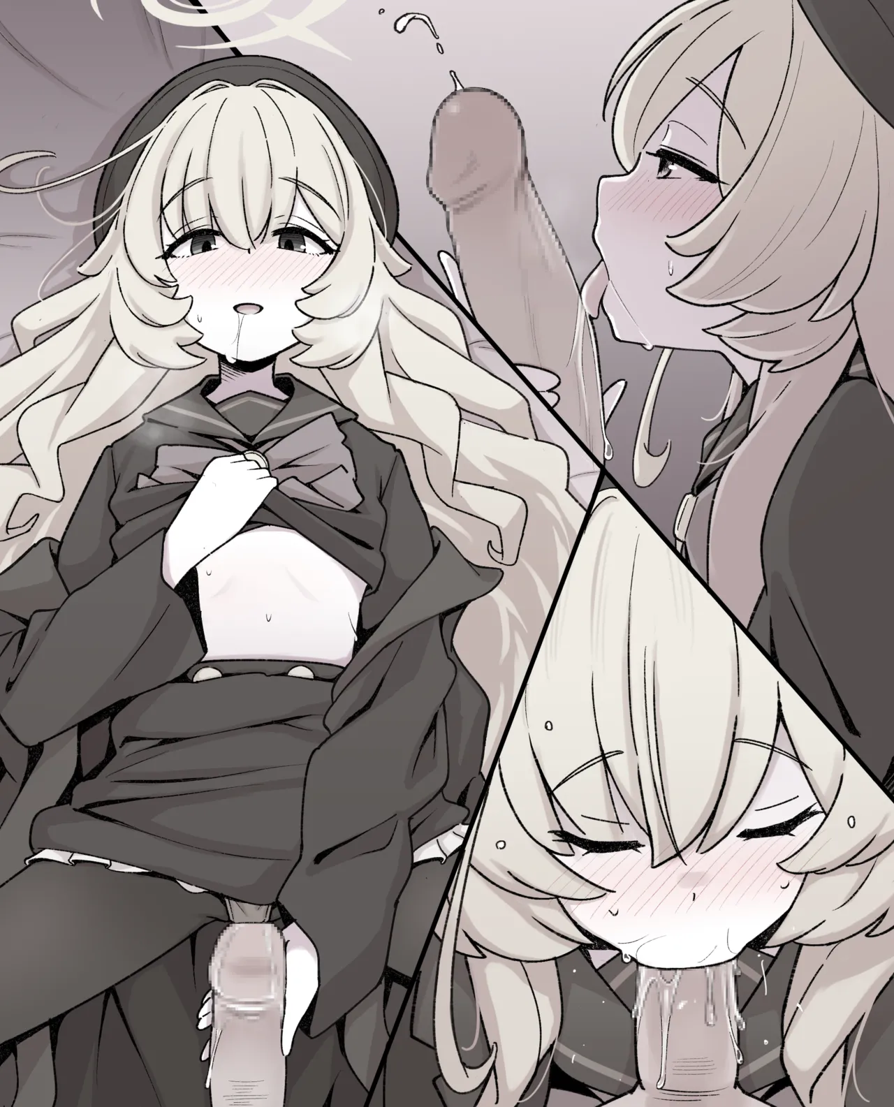 [Hachimitsu Cute] Niyaniya Kyouju (Blue Archive) imagen número 6