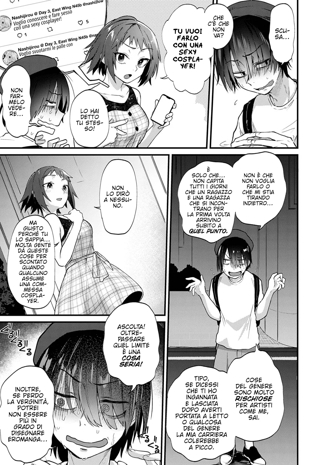 [Gosaiji] Doujin Sakka wa Cosplay Ecchi no Yume o Miru ka | Do Doujin Artists Dream of Cosplay Sex? (COMIC Anthurium 2020-05) [Italian] [Hentai Fantasy] [Digital] numero di immagine  3