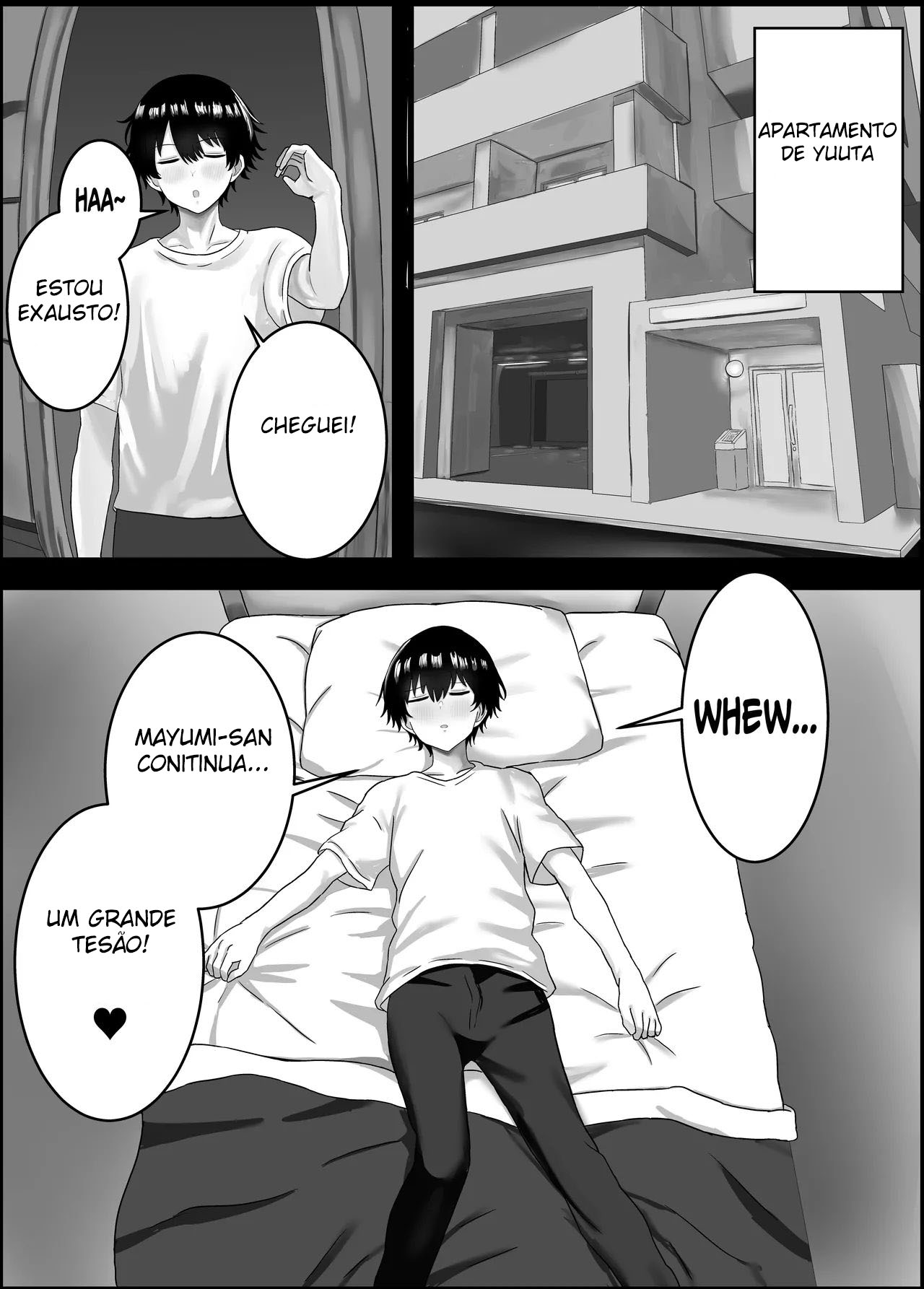 [Hagure Moguri] Boku to Shinyuu no Okaa-san [Portuguese-BR] 画像番号 6