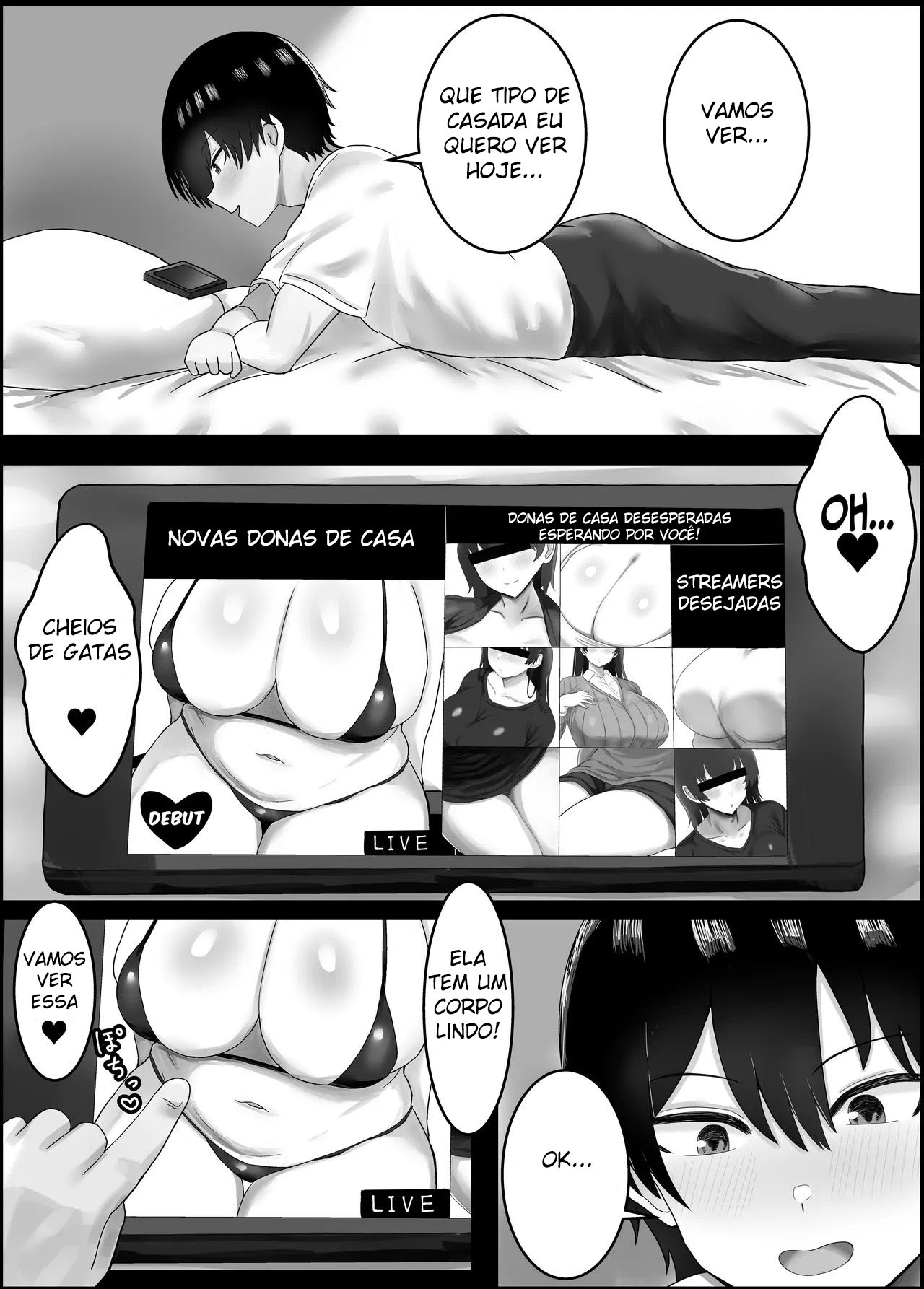 [Hagure Moguri] Boku to Shinyuu no Okaa-san [Portuguese-BR] 画像番号 8