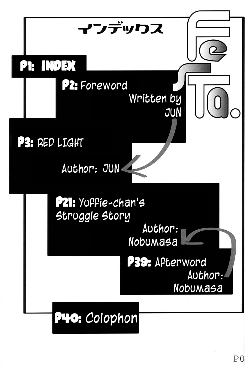 (SUPERKansai7) [Doronuma Kyoudai (Jun@JUN, Nobumasa)] Festa. (Final Fantasy VII) [EHCOVE] Bildnummer 2