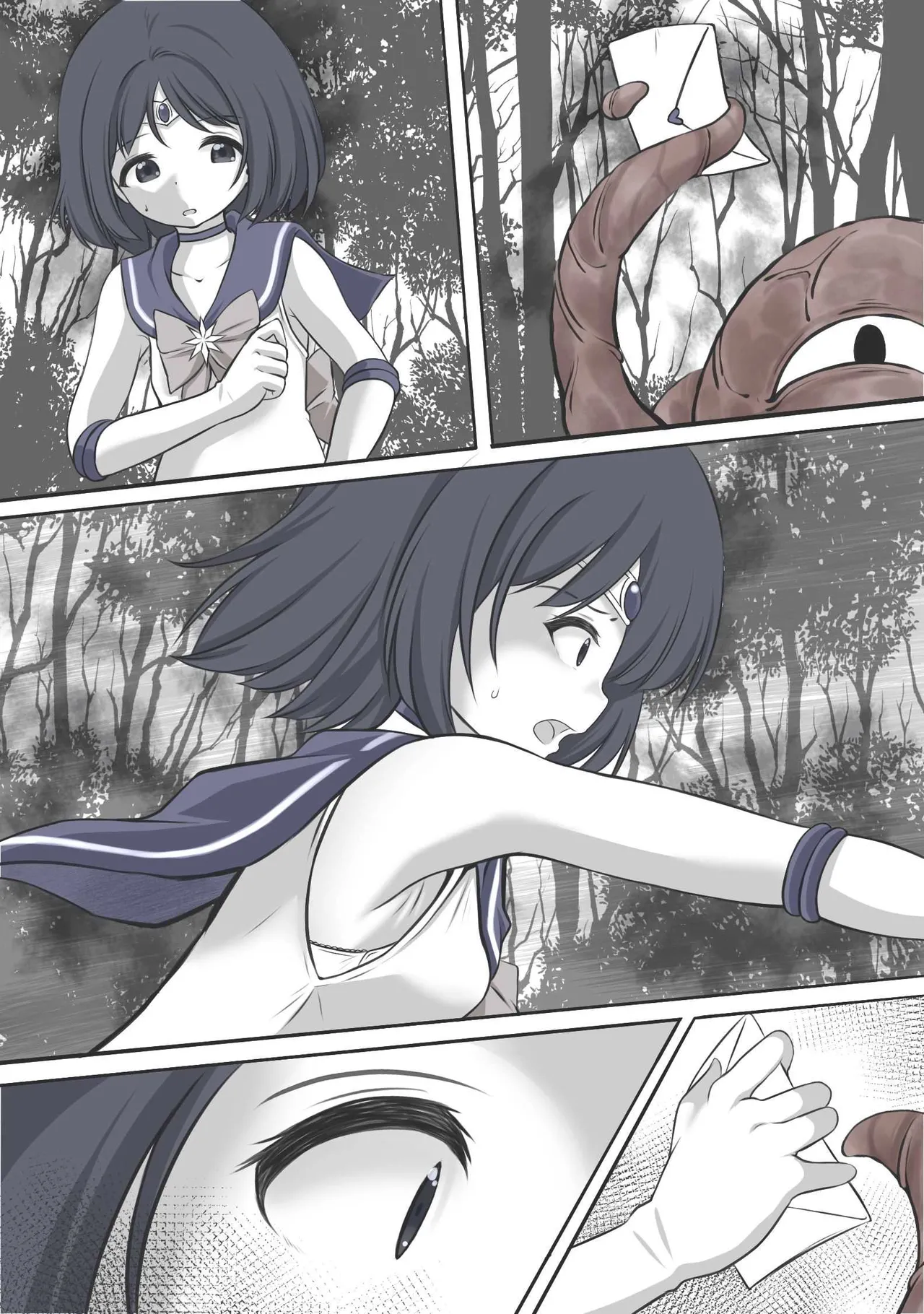 絶頂したら精神を乗っ取られる線虫に寄生されるセーラ●サターン 画像番号 28