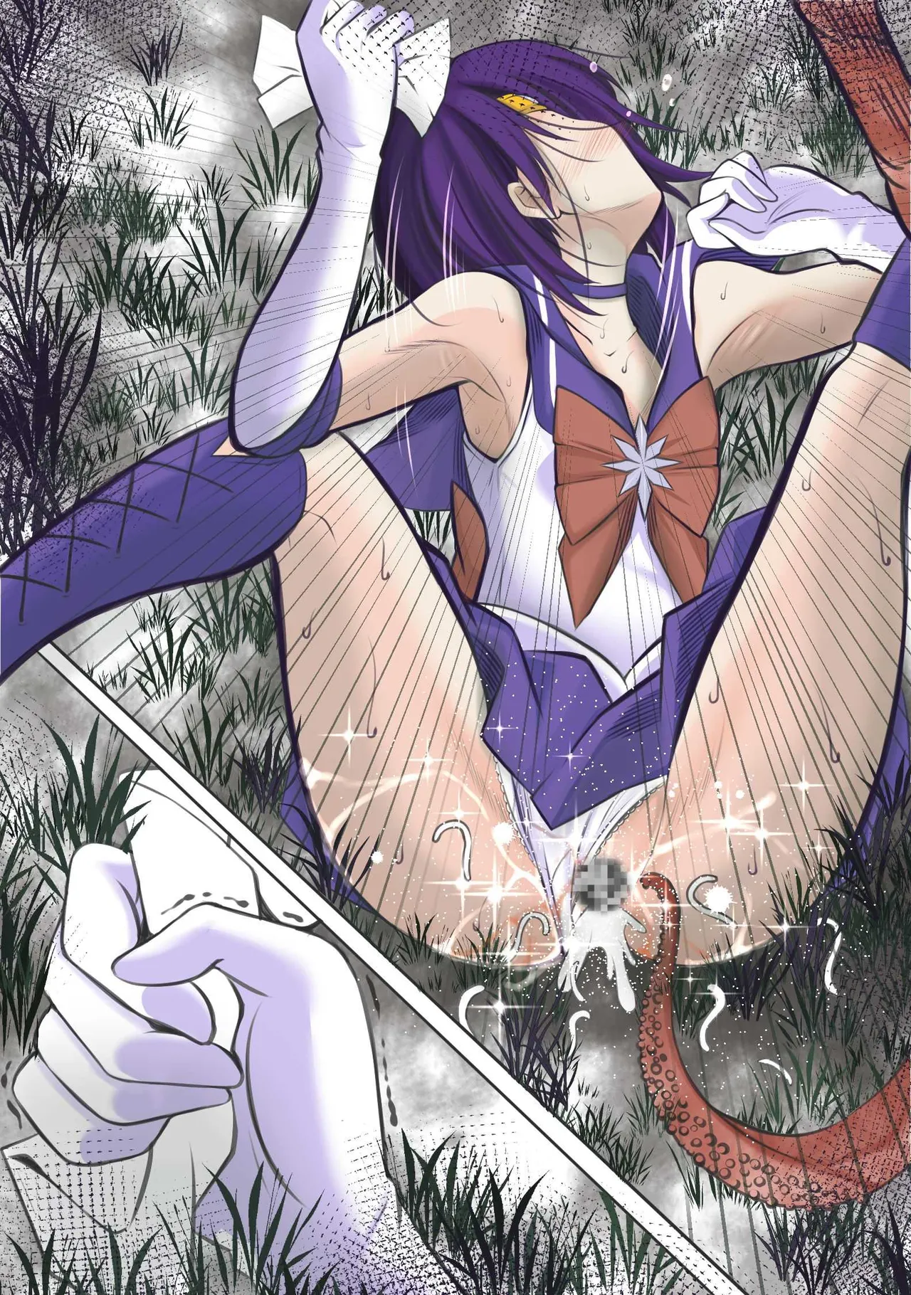 絶頂したら精神を乗っ取られる線虫に寄生されるセーラ●サターン 画像番号 39