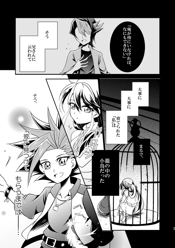 [ wind sound ] In the cage/haze(Yu-Gi-Oh! arc v) 4eme image