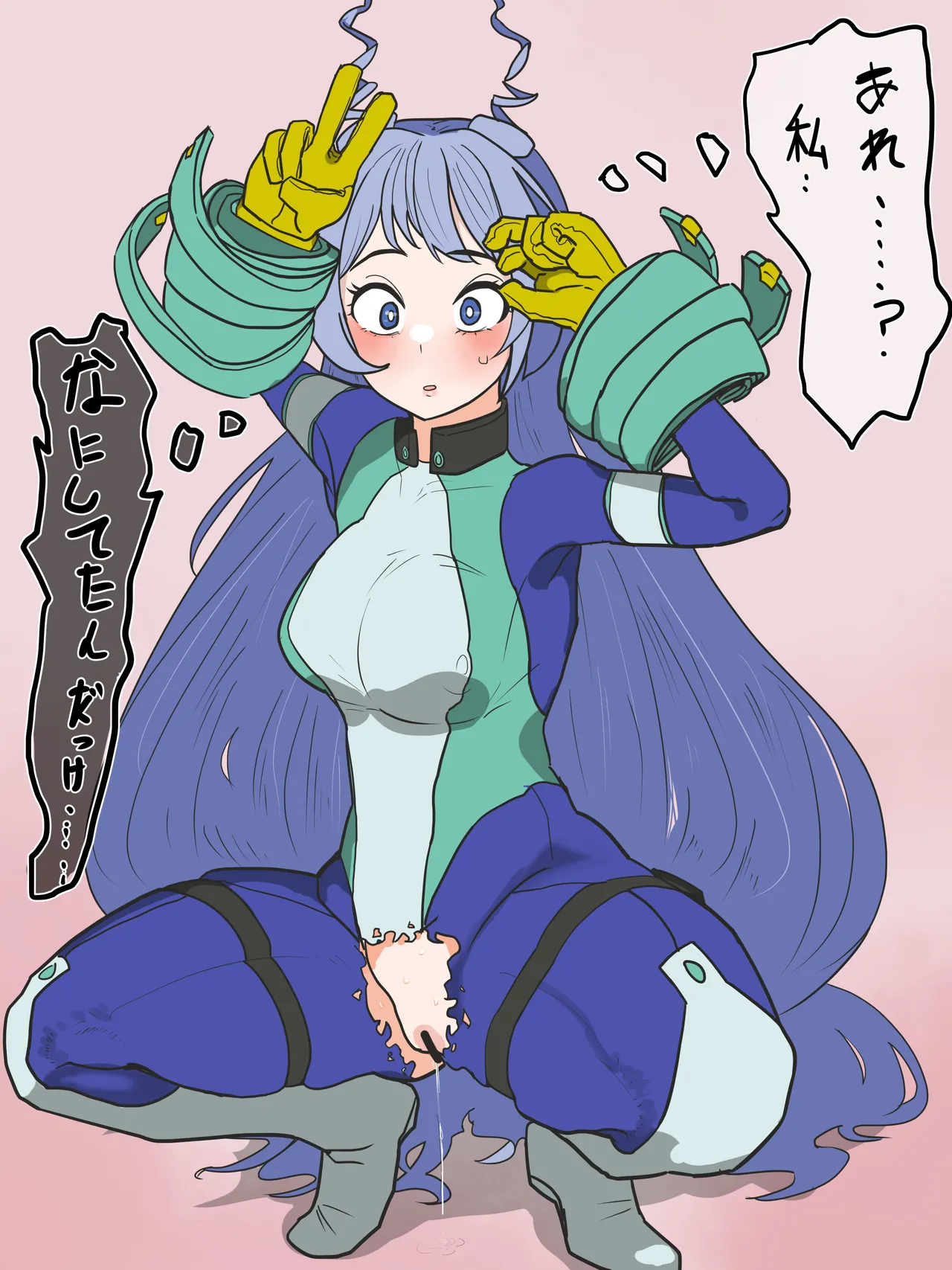 ふた注意。ヒロアカのねじれちゃんが手コキおじさんに堕とされる話 图片编号 8