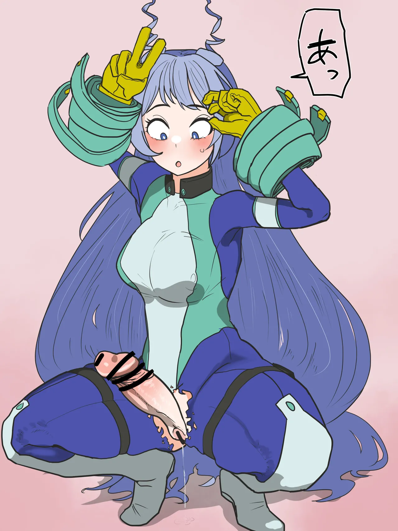 ふた注意。ヒロアカのねじれちゃんが手コキおじさんに堕とされる話 图片编号 10