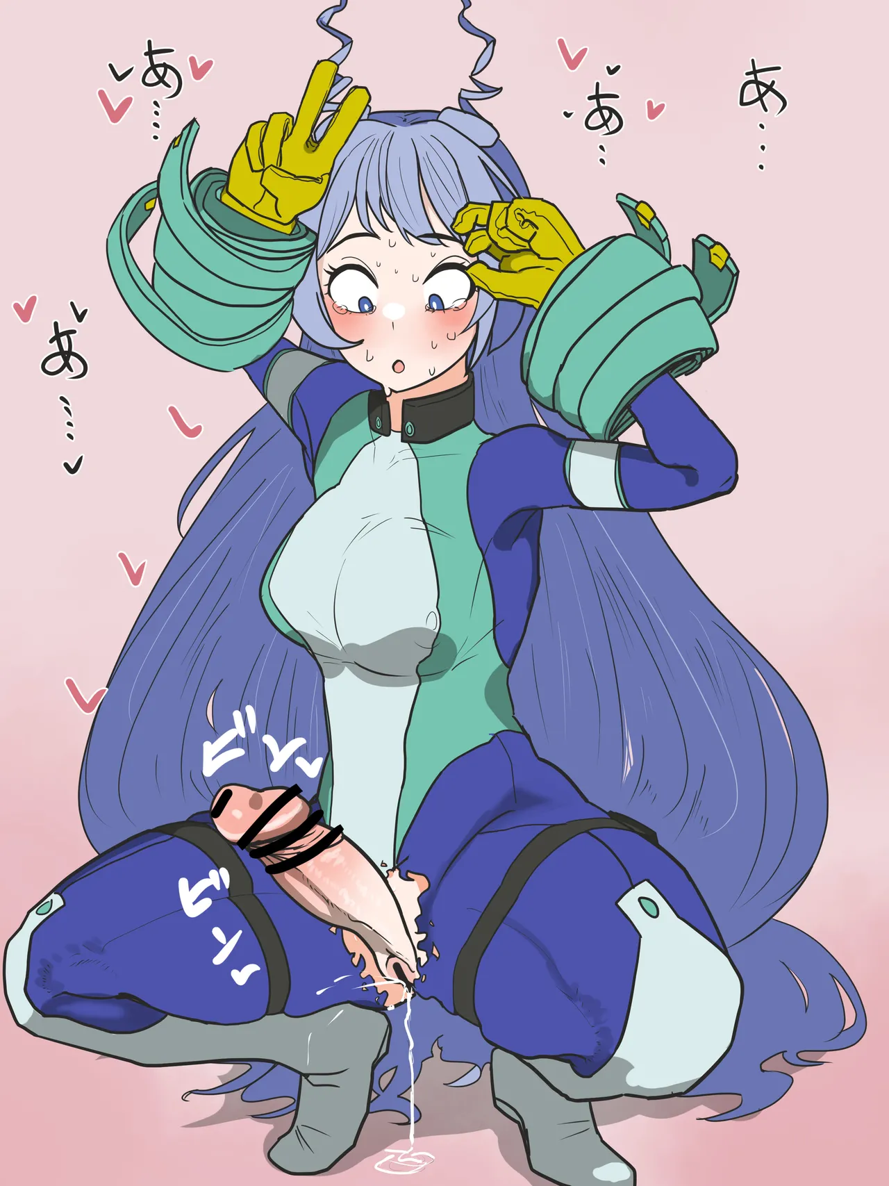 ふた注意。ヒロアカのねじれちゃんが手コキおじさんに堕とされる話 图片编号 11