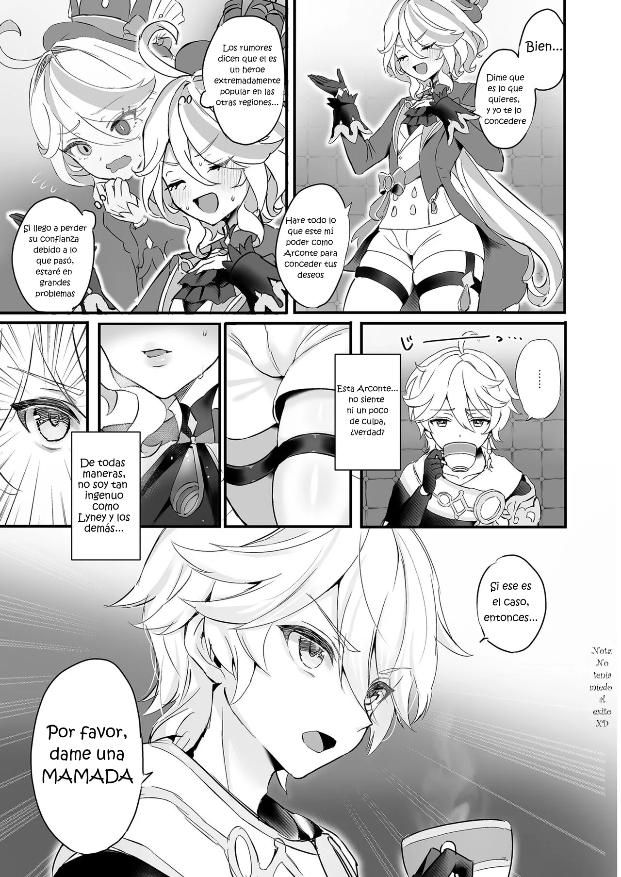 (C103) [GlowMercury (Sukoyakagumi)] Kimi no Guroshi de Kanpai - Cheers with her glass (Genshin Impact) [Spanish] [PorLaCultura] [Decensored] 图片编号 5