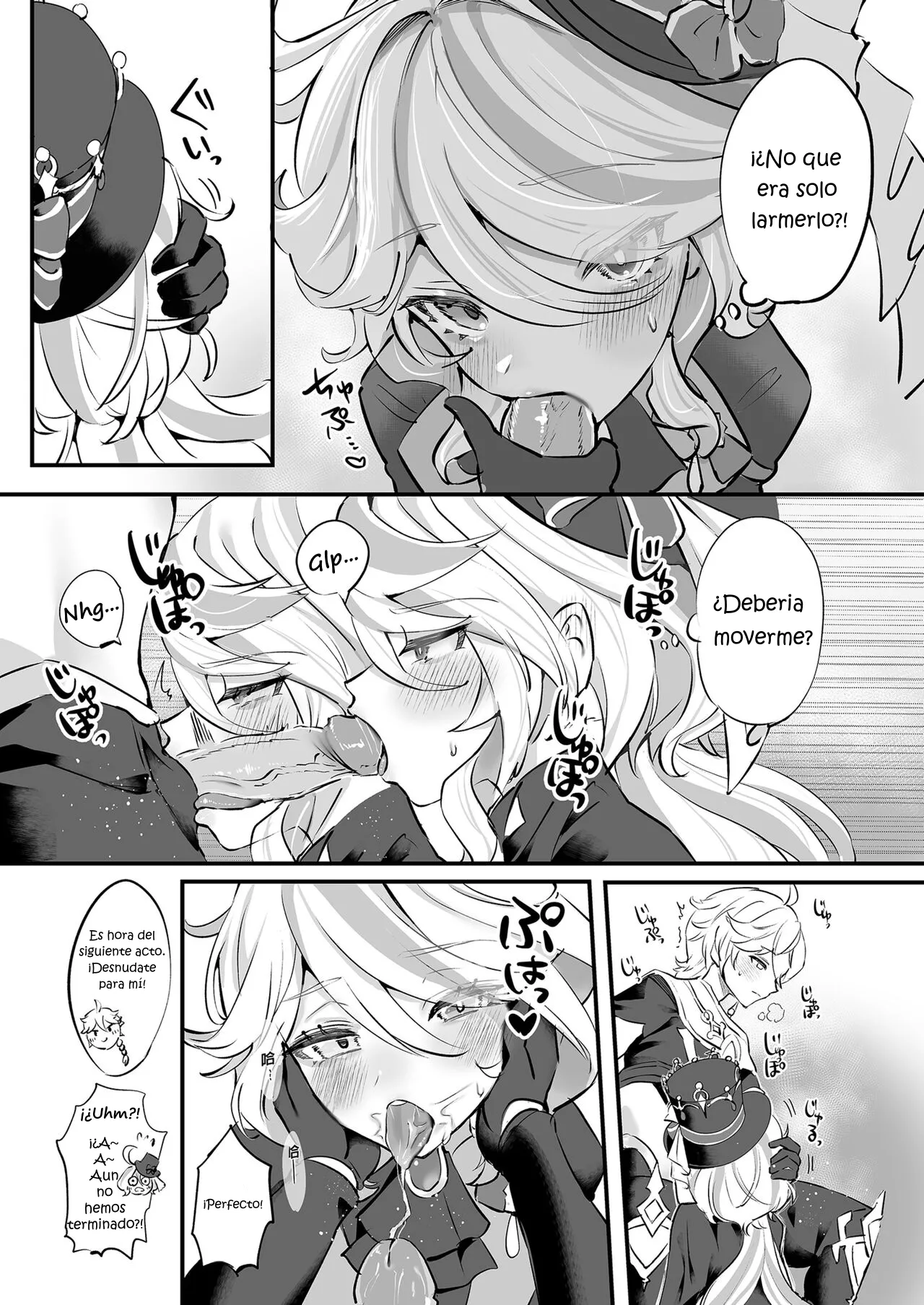 (C103) [GlowMercury (Sukoyakagumi)] Kimi no Guroshi de Kanpai - Cheers with her glass (Genshin Impact) [Spanish] [PorLaCultura] [Decensored] 图片编号 9