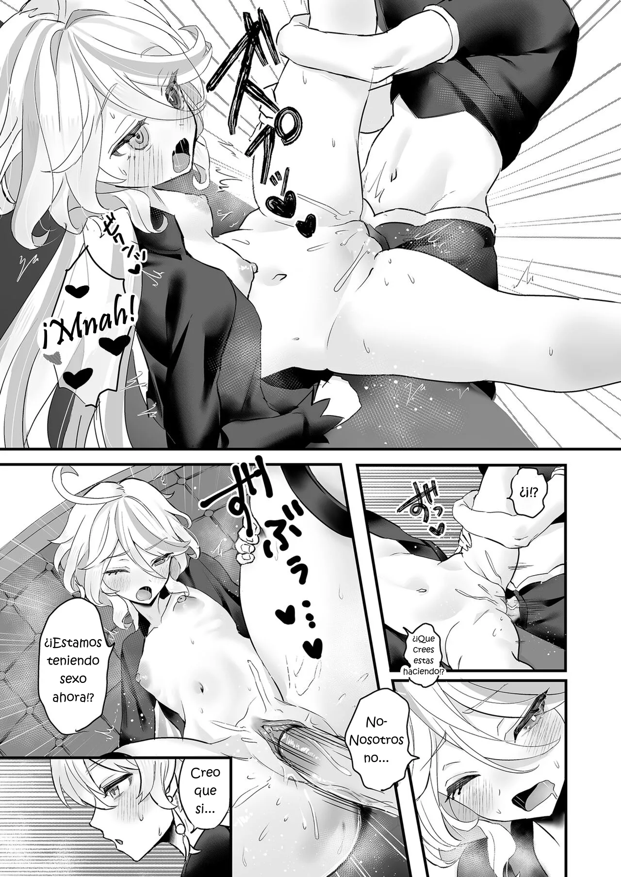 (C103) [GlowMercury (Sukoyakagumi)] Kimi no Guroshi de Kanpai - Cheers with her glass (Genshin Impact) [Spanish] [PorLaCultura] [Decensored] 图片编号 15