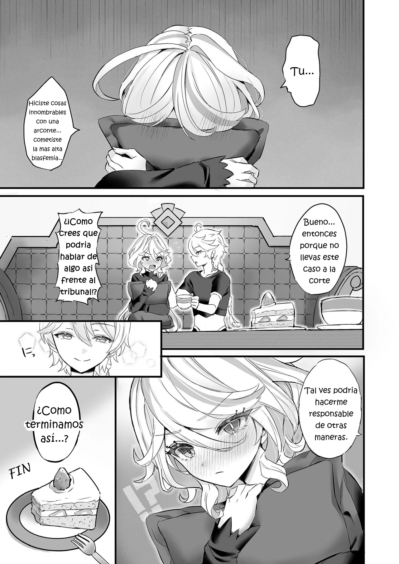 (C103) [GlowMercury (Sukoyakagumi)] Kimi no Guroshi de Kanpai - Cheers with her glass (Genshin Impact) [Spanish] [PorLaCultura] [Decensored] 图片编号 21