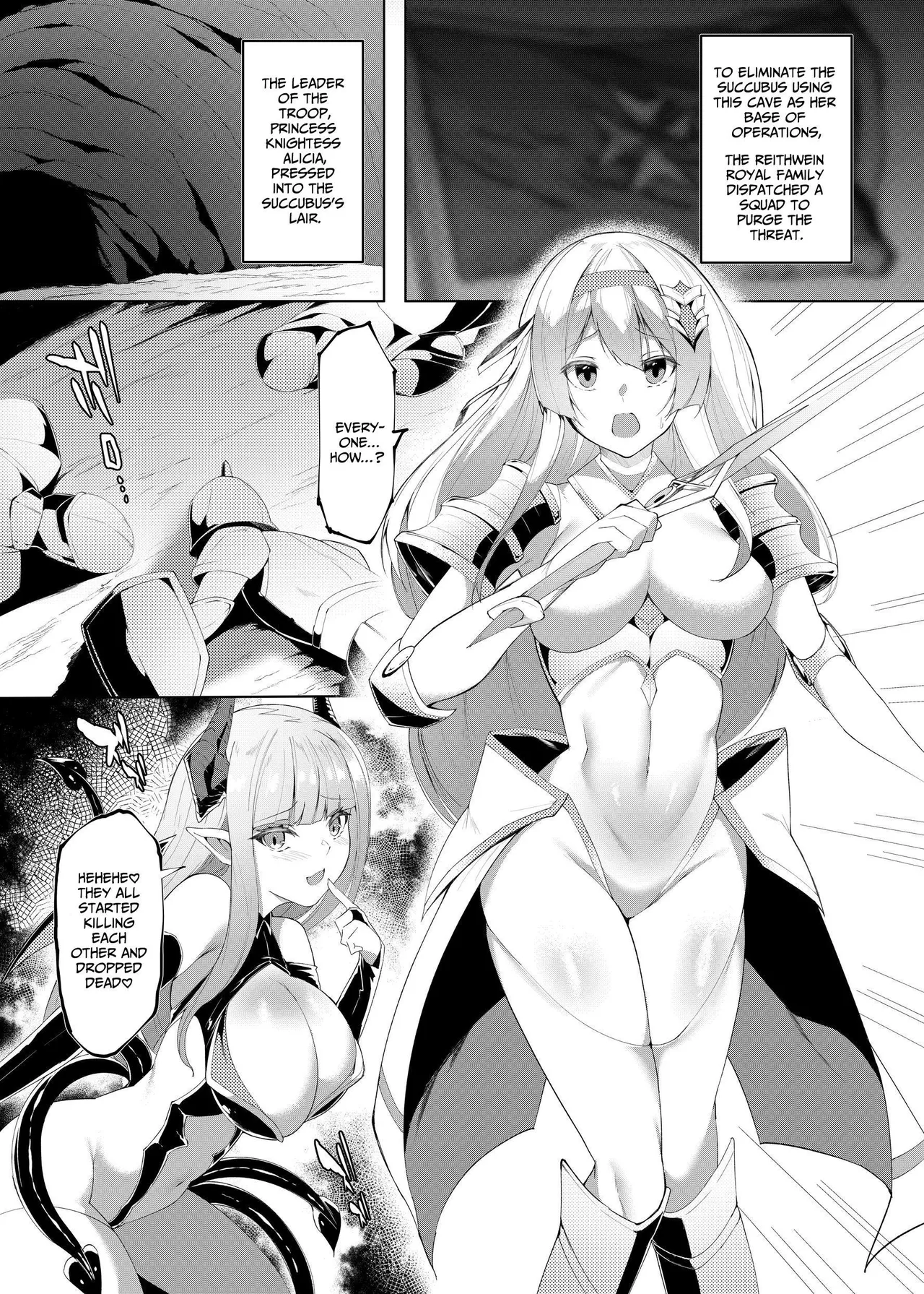 [Random] Princess Fetishism ―A story of a princess knight whose feet and armpit are trained by a demon and becomes a perverted demon.― [English] [IXIA WORKS] 图片编号 2