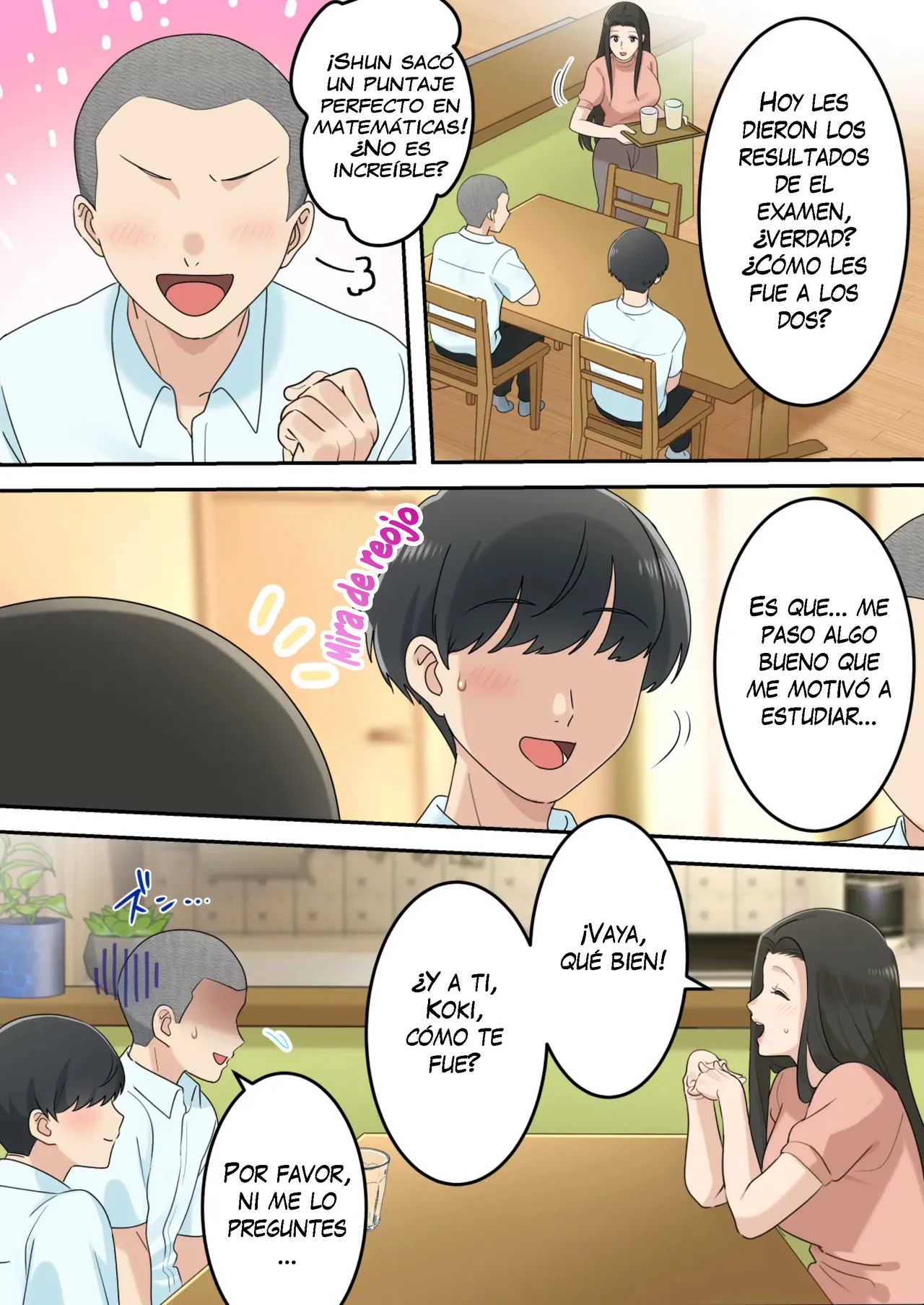 [Yuriko Club] Kawaisugiru Tomodachi no Okaasan to Kossori Tsukiacchatta Hanashi | La Historia de cómo Terminé Saliendo en Secreto con la Hermosa Madre de mi Amigo [Spanish] [K-le Traducciones] 画像番号 23