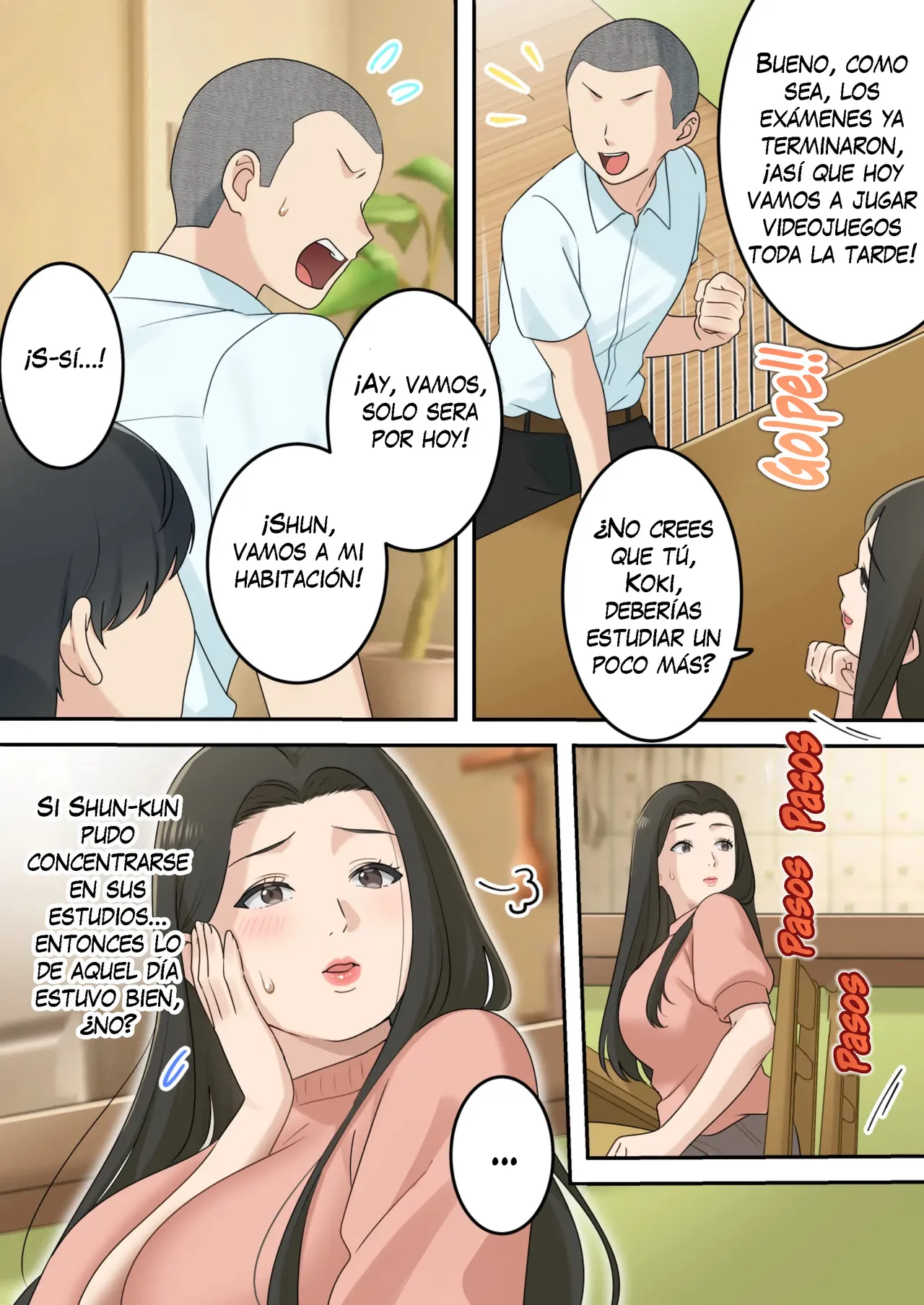 [Yuriko Club] Kawaisugiru Tomodachi no Okaasan to Kossori Tsukiacchatta Hanashi | La Historia de cómo Terminé Saliendo en Secreto con la Hermosa Madre de mi Amigo [Spanish] [K-le Traducciones] 画像番号 24