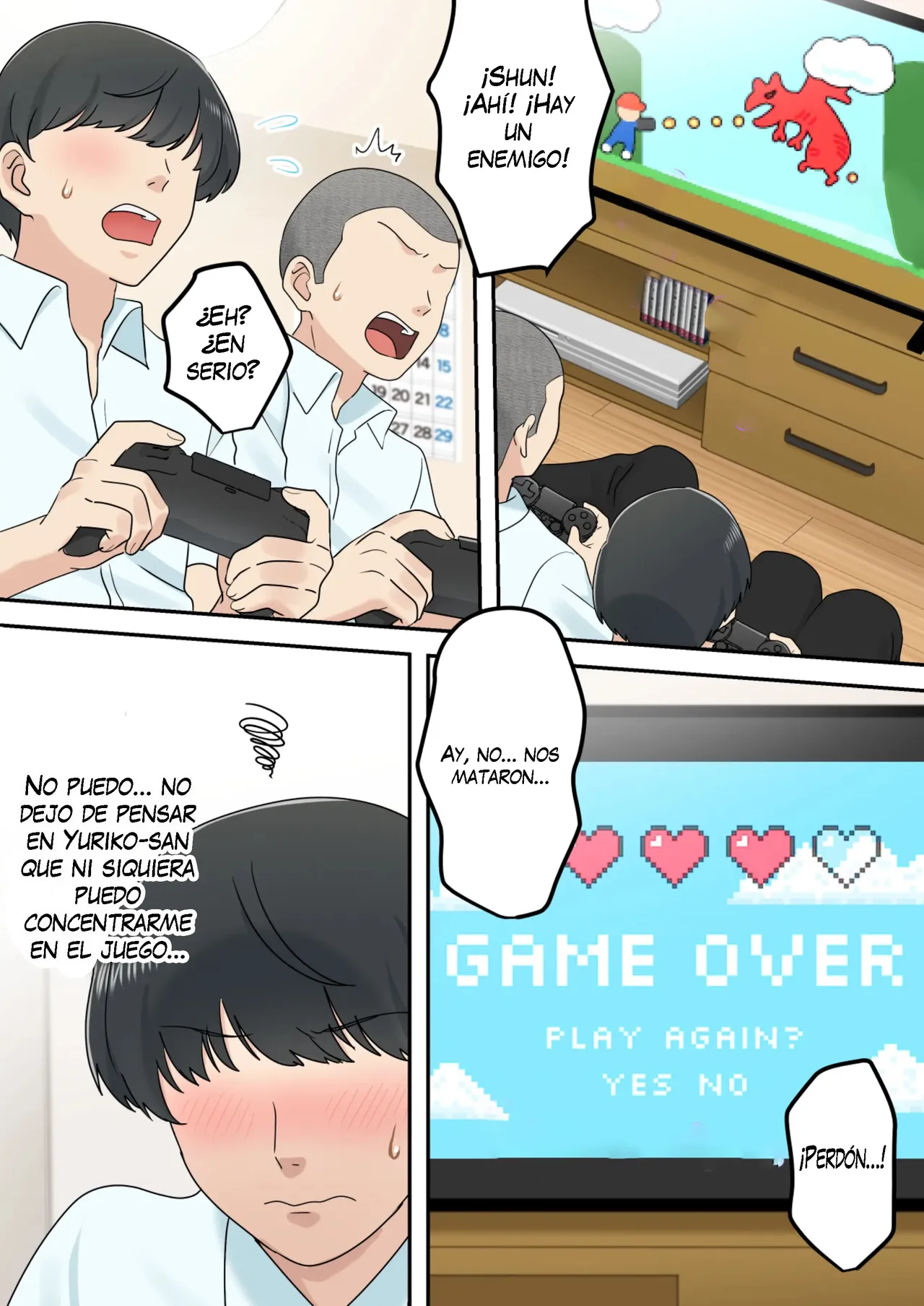 [Yuriko Club] Kawaisugiru Tomodachi no Okaasan to Kossori Tsukiacchatta Hanashi | La Historia de cómo Terminé Saliendo en Secreto con la Hermosa Madre de mi Amigo [Spanish] [K-le Traducciones] 画像番号 25