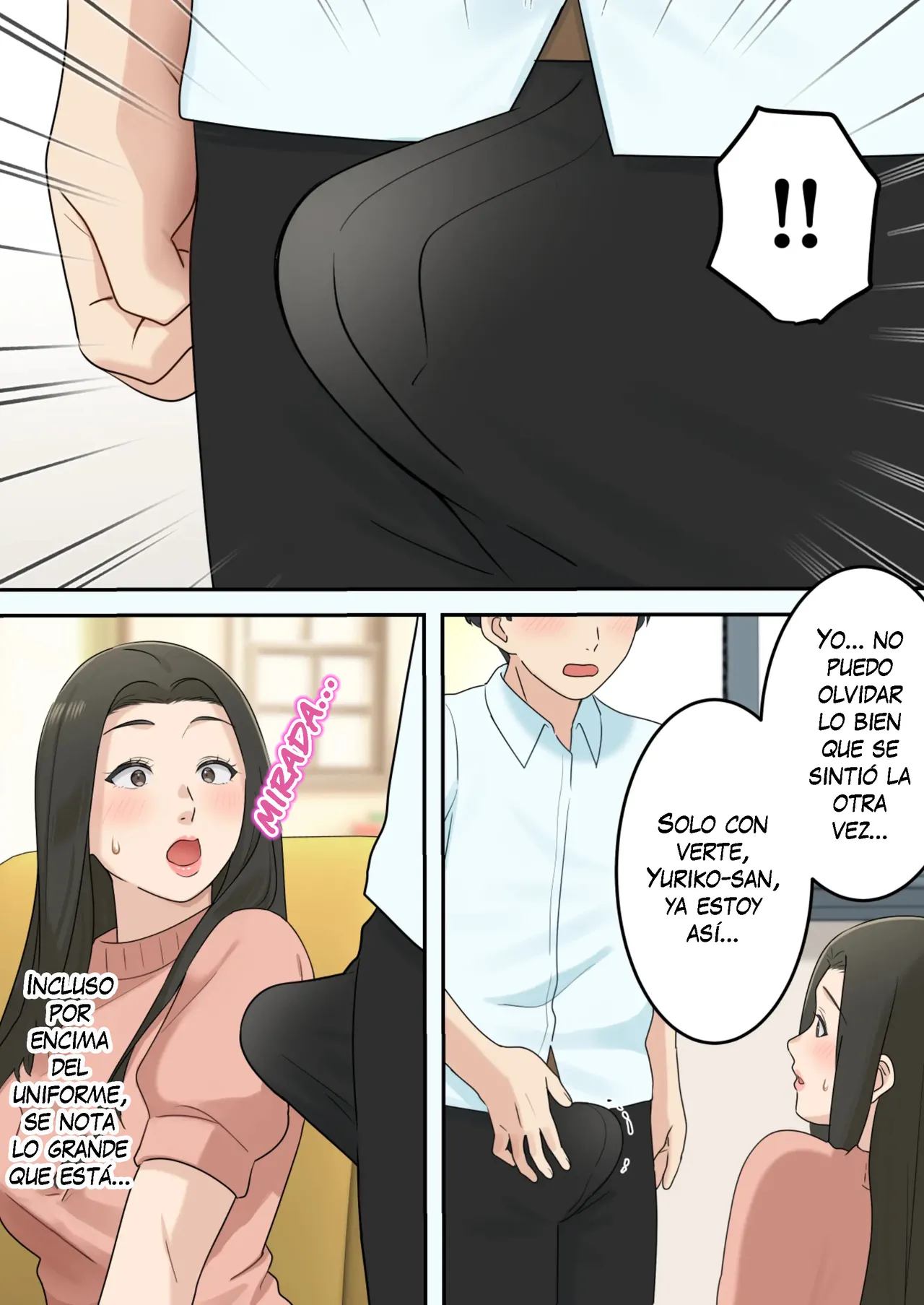 [Yuriko Club] Kawaisugiru Tomodachi no Okaasan to Kossori Tsukiacchatta Hanashi | La Historia de cómo Terminé Saliendo en Secreto con la Hermosa Madre de mi Amigo [Spanish] [K-le Traducciones] 画像番号 28