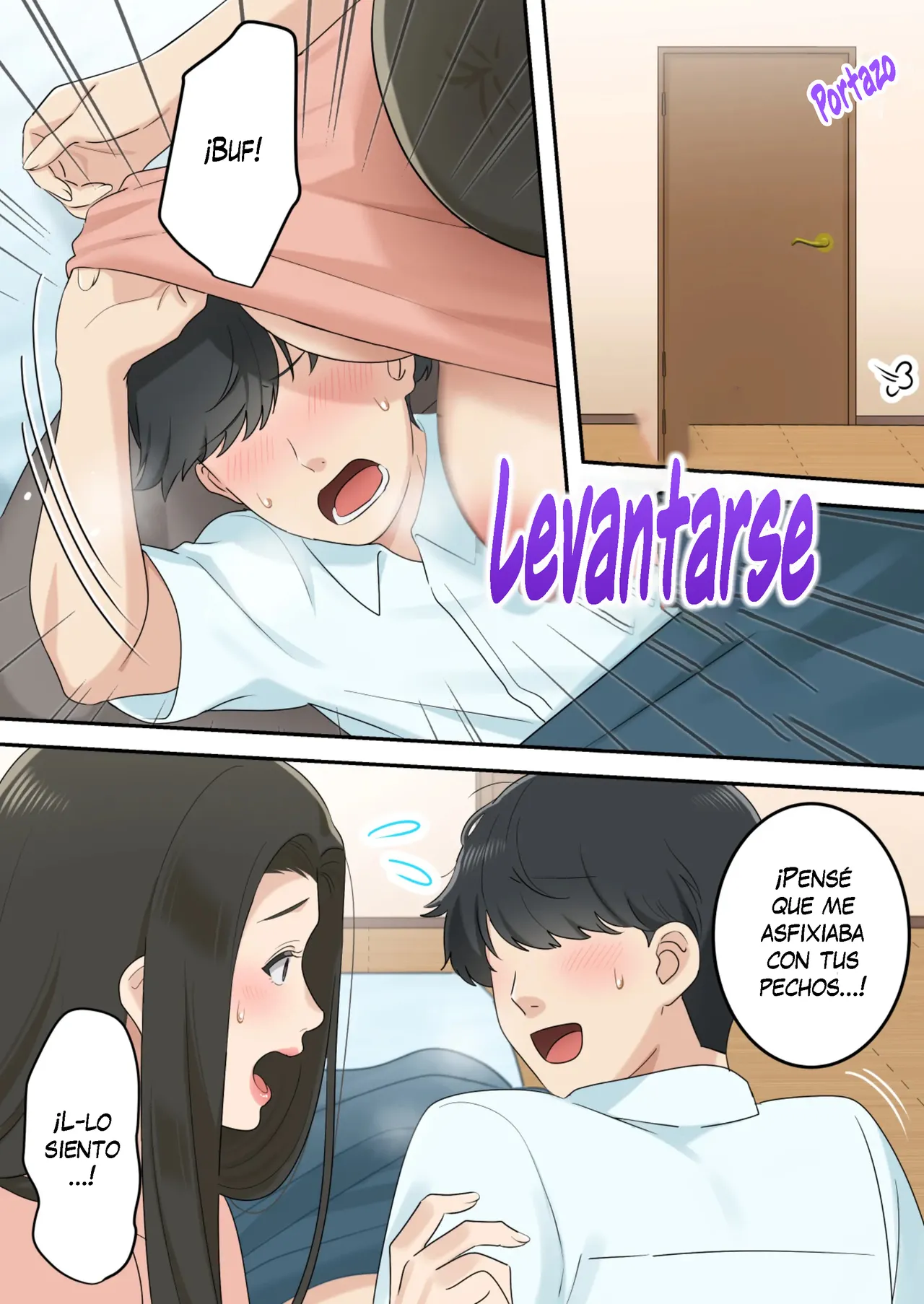 [Yuriko Club] Kawaisugiru Tomodachi no Okaasan to Kossori Tsukiacchatta Hanashi | La Historia de cómo Terminé Saliendo en Secreto con la Hermosa Madre de mi Amigo [Spanish] [K-le Traducciones] 画像番号 45