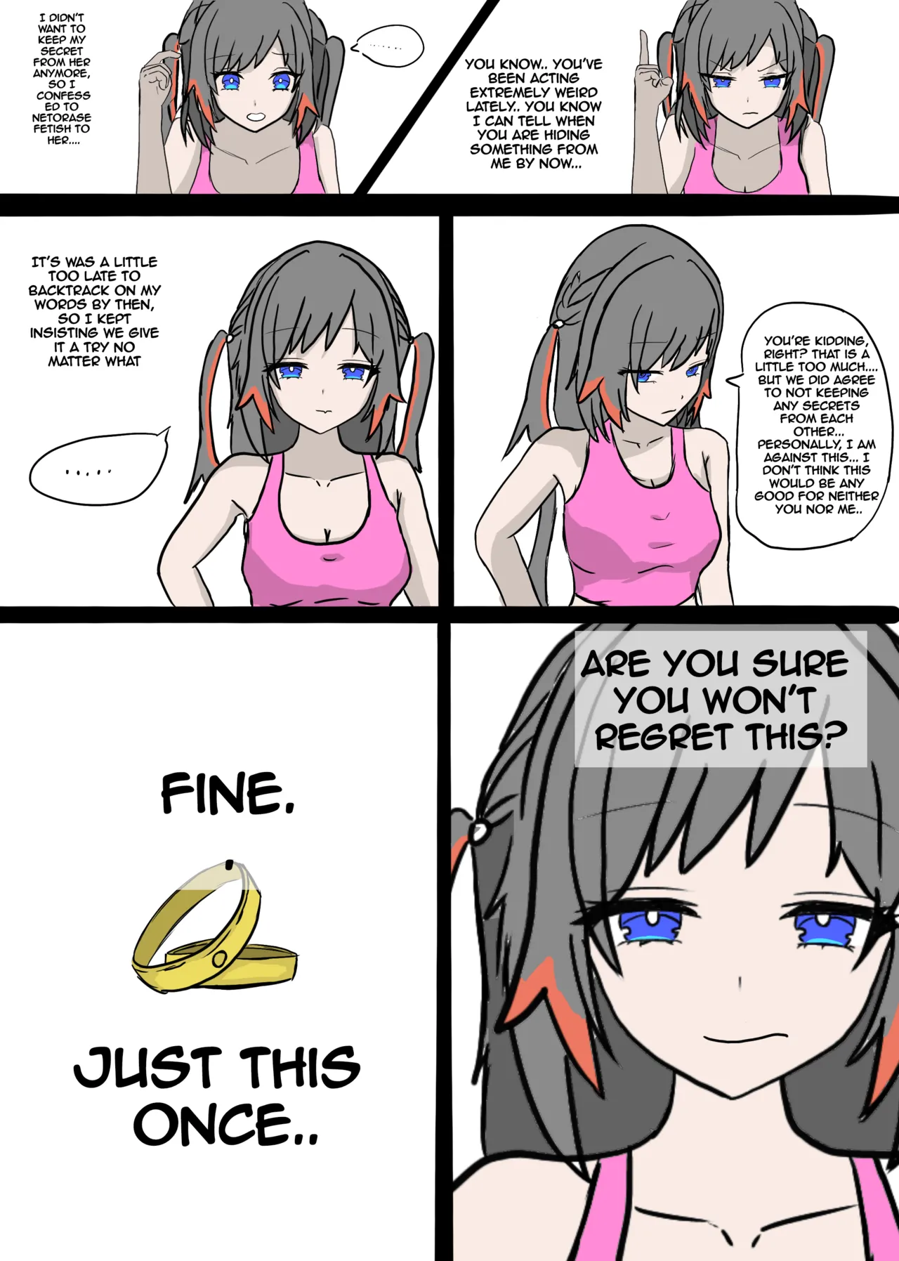 [AkisaeHitori] My Wife's NTR Dairy 1 [ENGLISH] [COLOURED] [uncensored] 图片编号 2