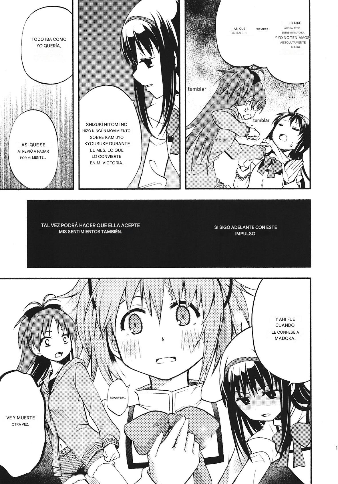 (C92) [Kinokonabe Hinanjo (Maitake)] Dorikano (Puella Magi Madoka Magica) [spanish](Traduccion:CristoferDeLosAndes) imagen número 17
