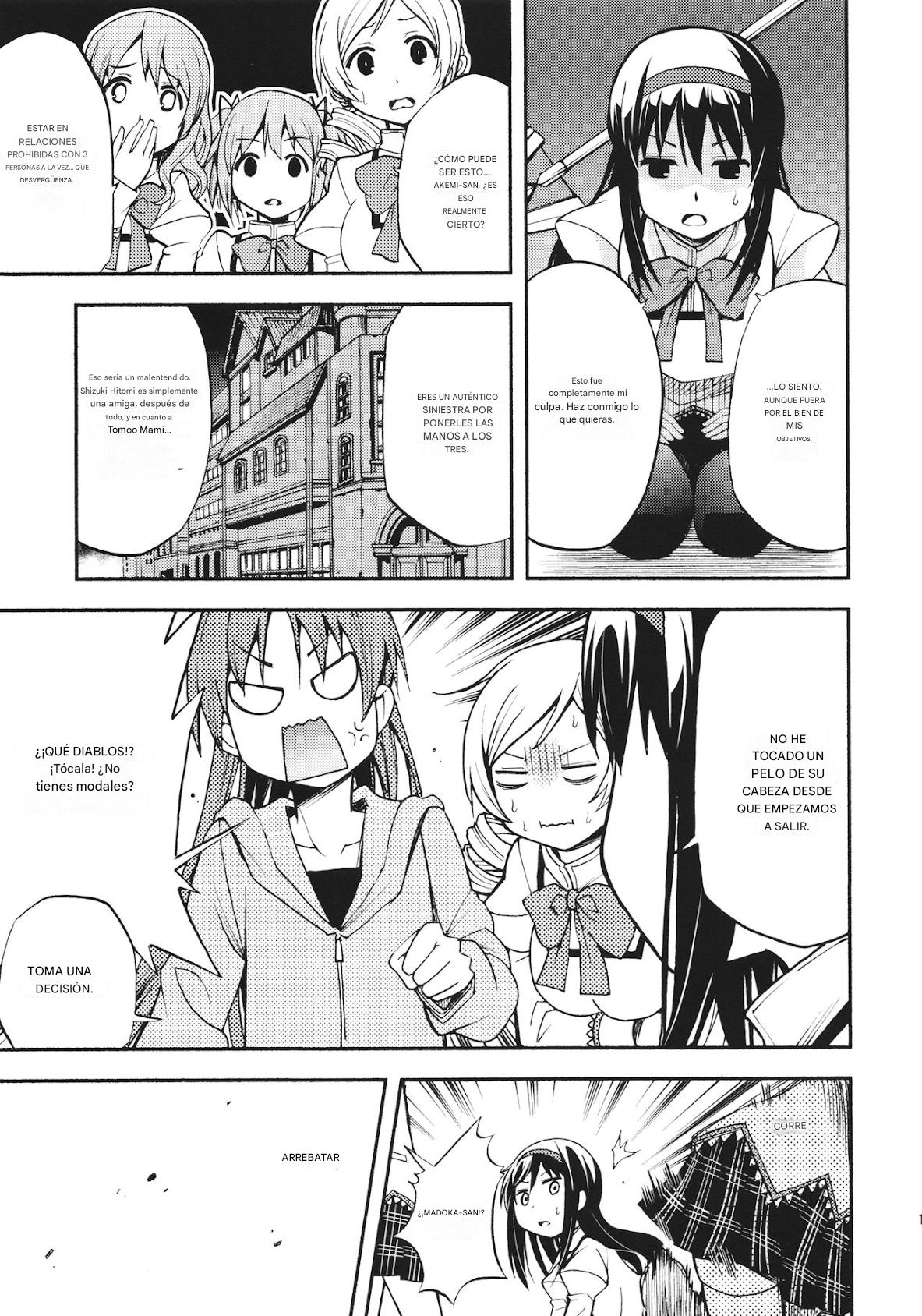 (C92) [Kinokonabe Hinanjo (Maitake)] Dorikano (Puella Magi Madoka Magica) [spanish](Traduccion:CristoferDeLosAndes) imagen número 19
