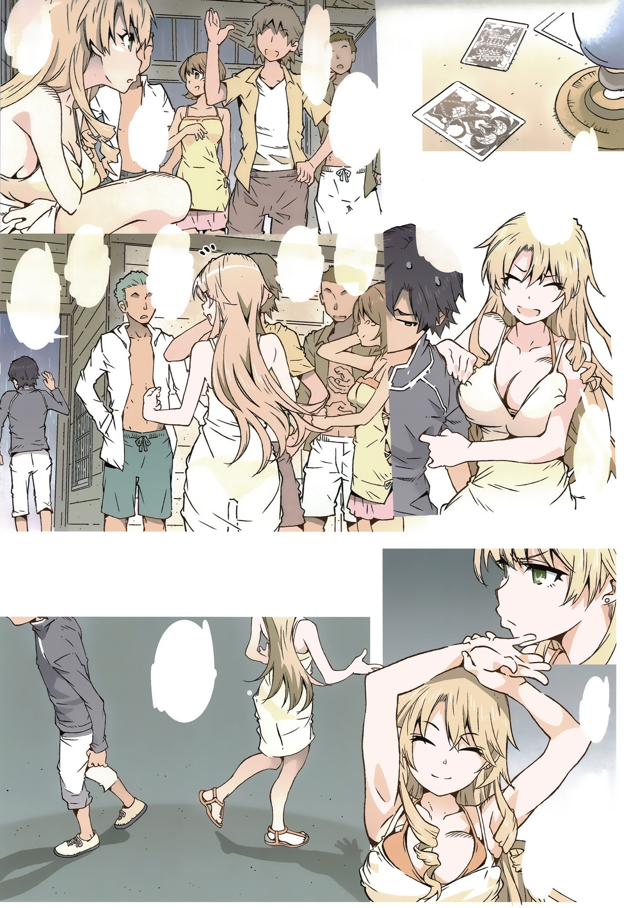 (C97) [RPG COMPANY 2 (Toumi Haruka)] HOME Ko tte Dou? (Yahari Ore no Seishun Love Come wa Machigatteiru.) [Textless] Bildnummer 14