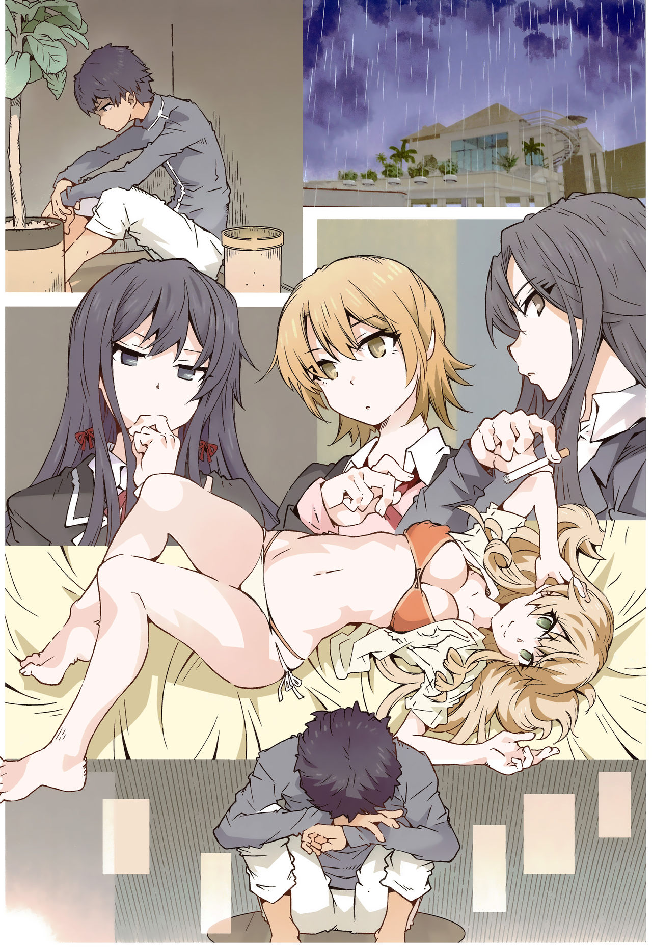 (C97) [RPG COMPANY 2 (Toumi Haruka)] HOME Ko tte Dou? (Yahari Ore no Seishun Love Come wa Machigatteiru.) [Textless] Bildnummer 15