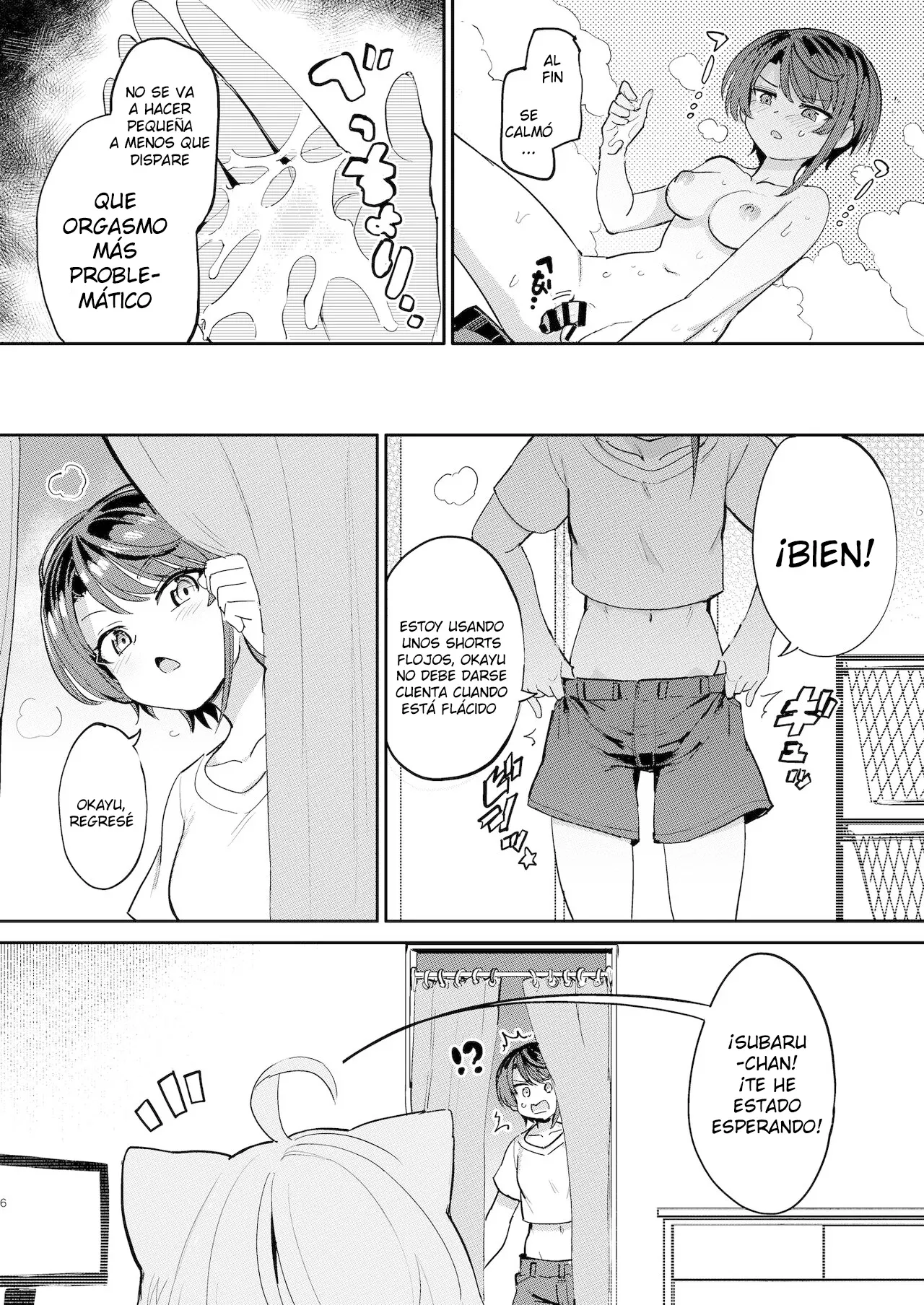 [Yakitate Jamaica A (Aomushi)] Hatsujou Kiken Chitai | Peligrosa Zona de Excitación Sexual (Oozora Subaru, Nekomata Okayu) [Spanish] [Alejo traducciones] [Digital] 图片编号 5