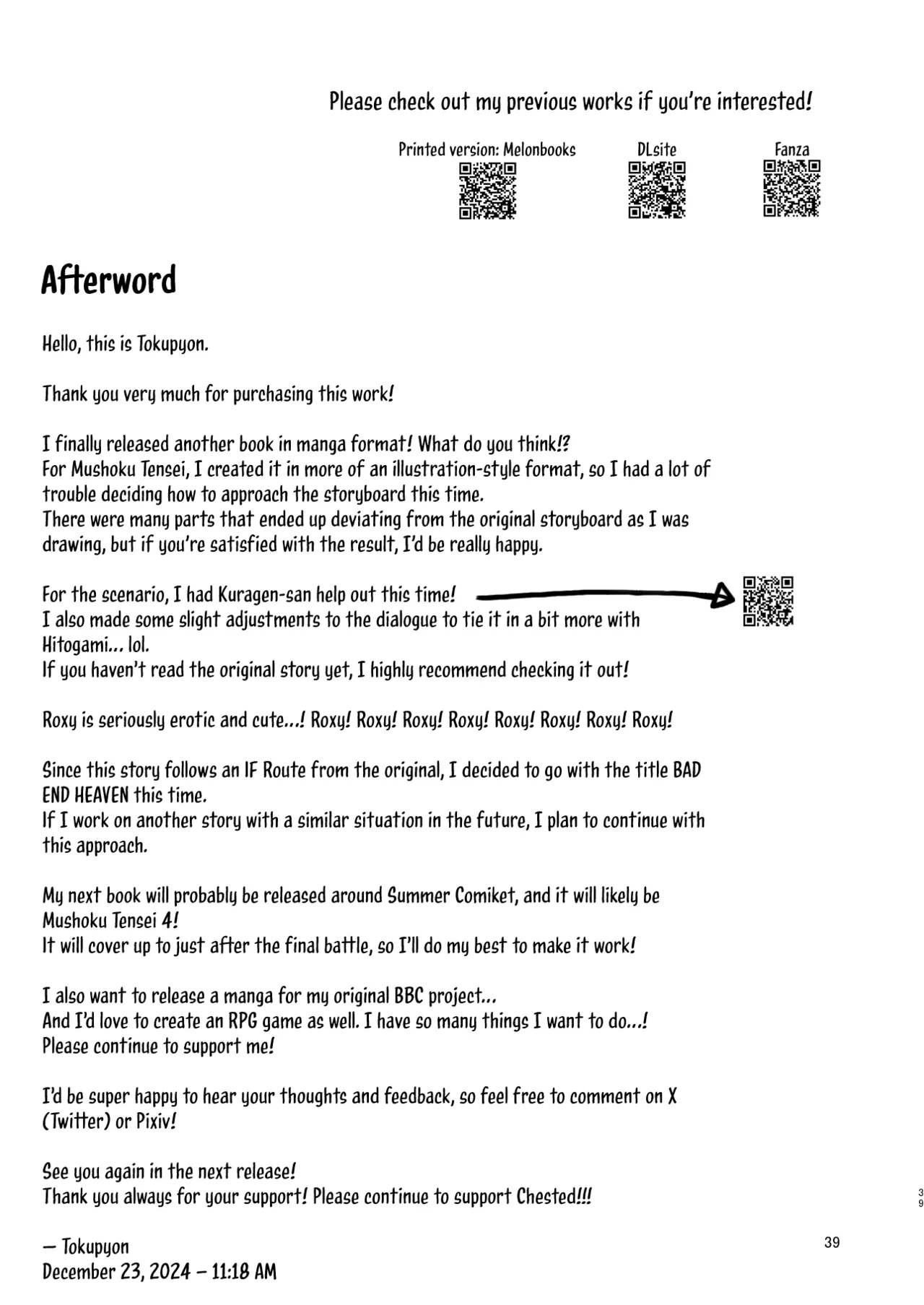 (C105) [chested (Tokupyon)] BAD END HEAVEN 5 (Mushoku Tensei ~Isekai Ittara Honki Dasu~) [English] imagen número 38