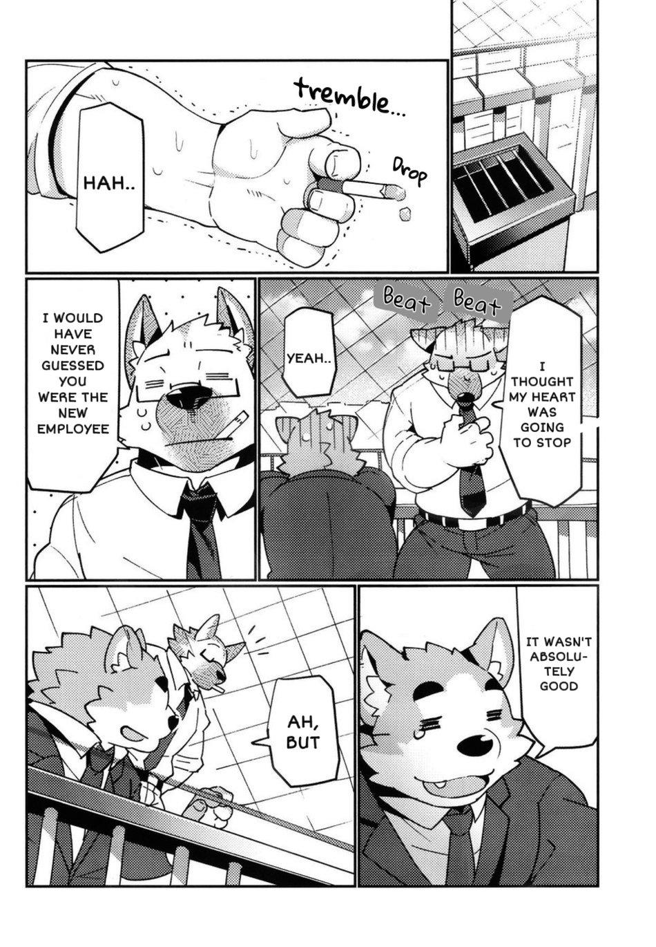 (Kemoket 8) [Dabo (Syukouakanaru)] Shiroi-kun no Shakai Kengaku 2 | Shiroi's Public Investigation 2 [English] image number 5