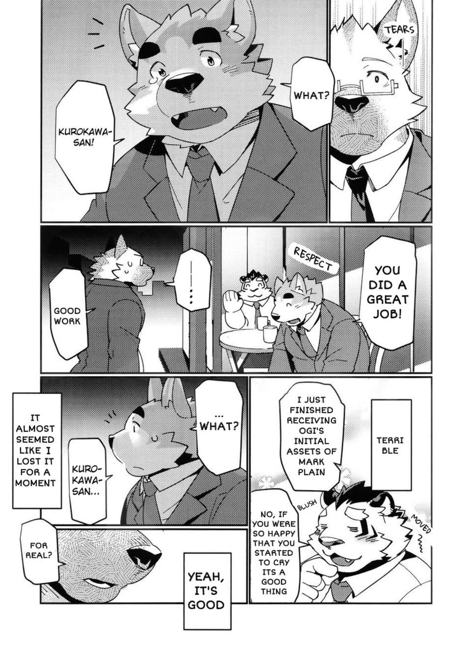 (Kemoket 8) [Dabo (Syukouakanaru)] Shiroi-kun no Shakai Kengaku 2 | Shiroi's Public Investigation 2 [English] image number 18