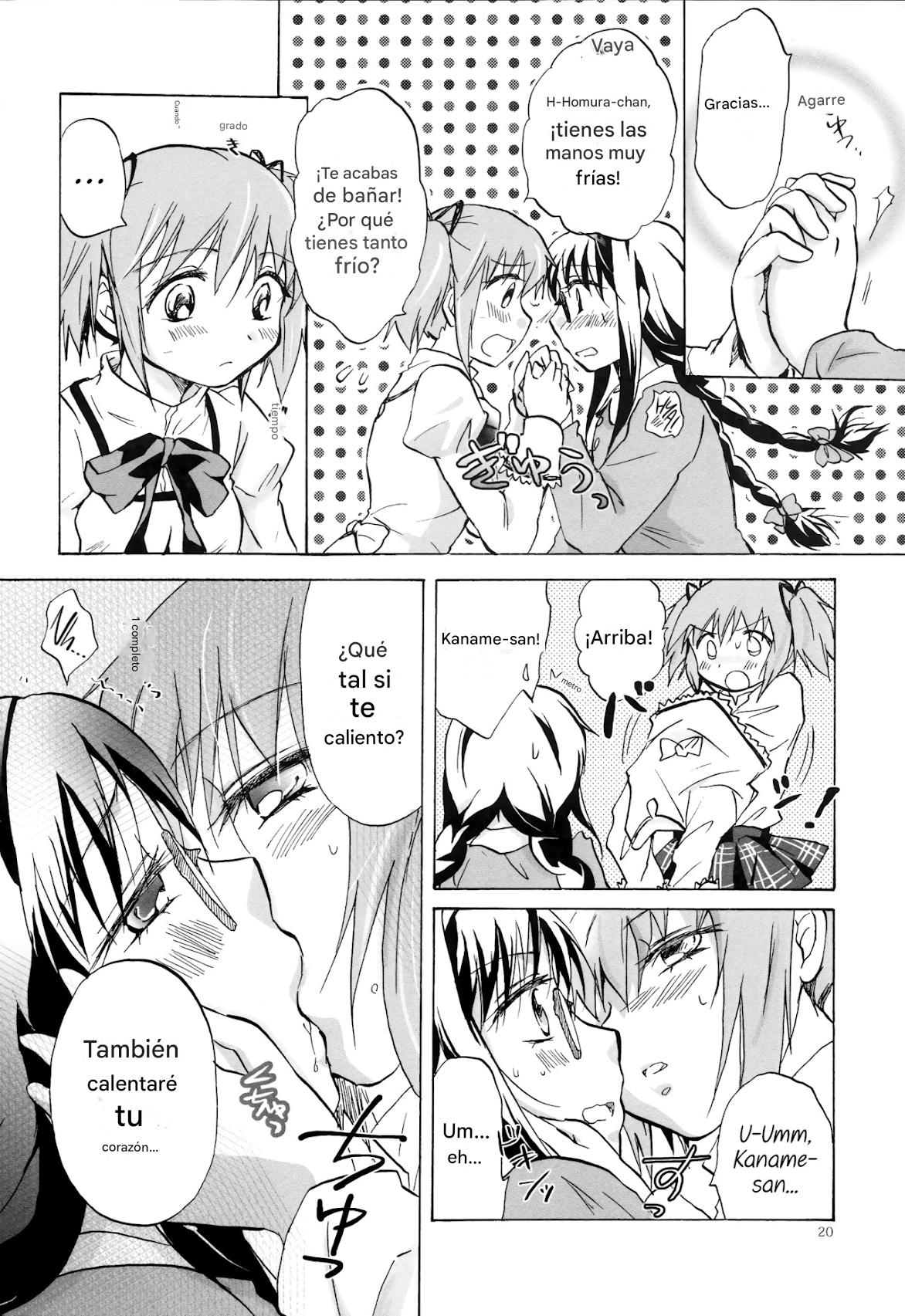 (GirlsLoveFestival 8) [peachpulsar (Mira)] Eien ni Anata o Omou (Puella Magi Madoka Magica) [Spanish] [CristoferDeLosAndes] image number 20