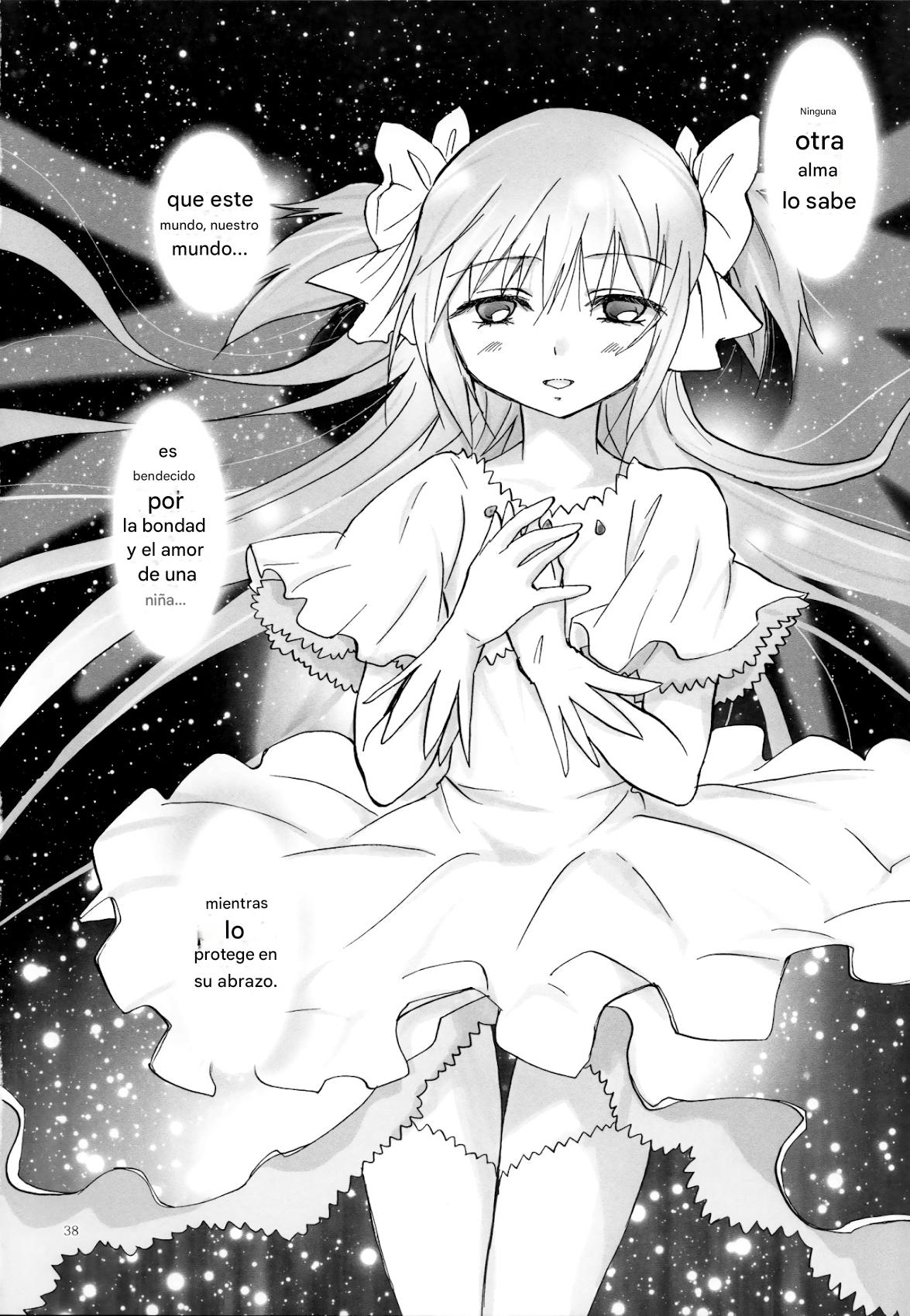(GirlsLoveFestival 8) [peachpulsar (Mira)] Eien ni Anata o Omou (Puella Magi Madoka Magica) [Spanish] [CristoferDeLosAndes] image number 38