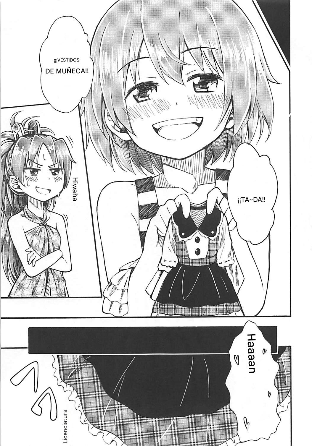 (C86) [Fukazume Kizoku (Amaro Tamaro)] Lovely Girls Lily vol. 10 (Puella Magi Madoka Magica) [SPANISH](traductor;CristoferDeLosAndes) image number 9