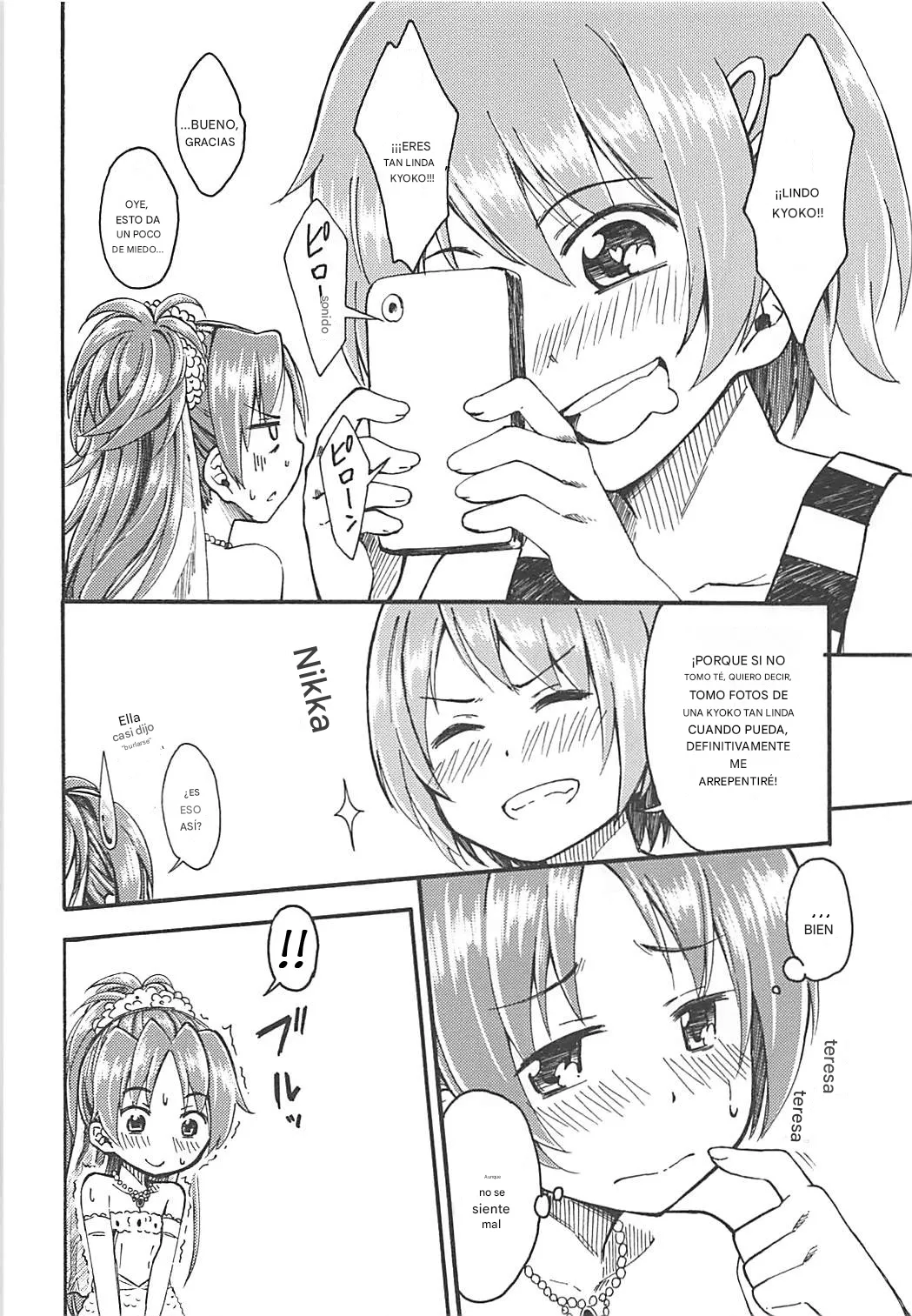 (C86) [Fukazume Kizoku (Amaro Tamaro)] Lovely Girls Lily vol. 10 (Puella Magi Madoka Magica) [SPANISH](traductor;CristoferDeLosAndes) image number 12